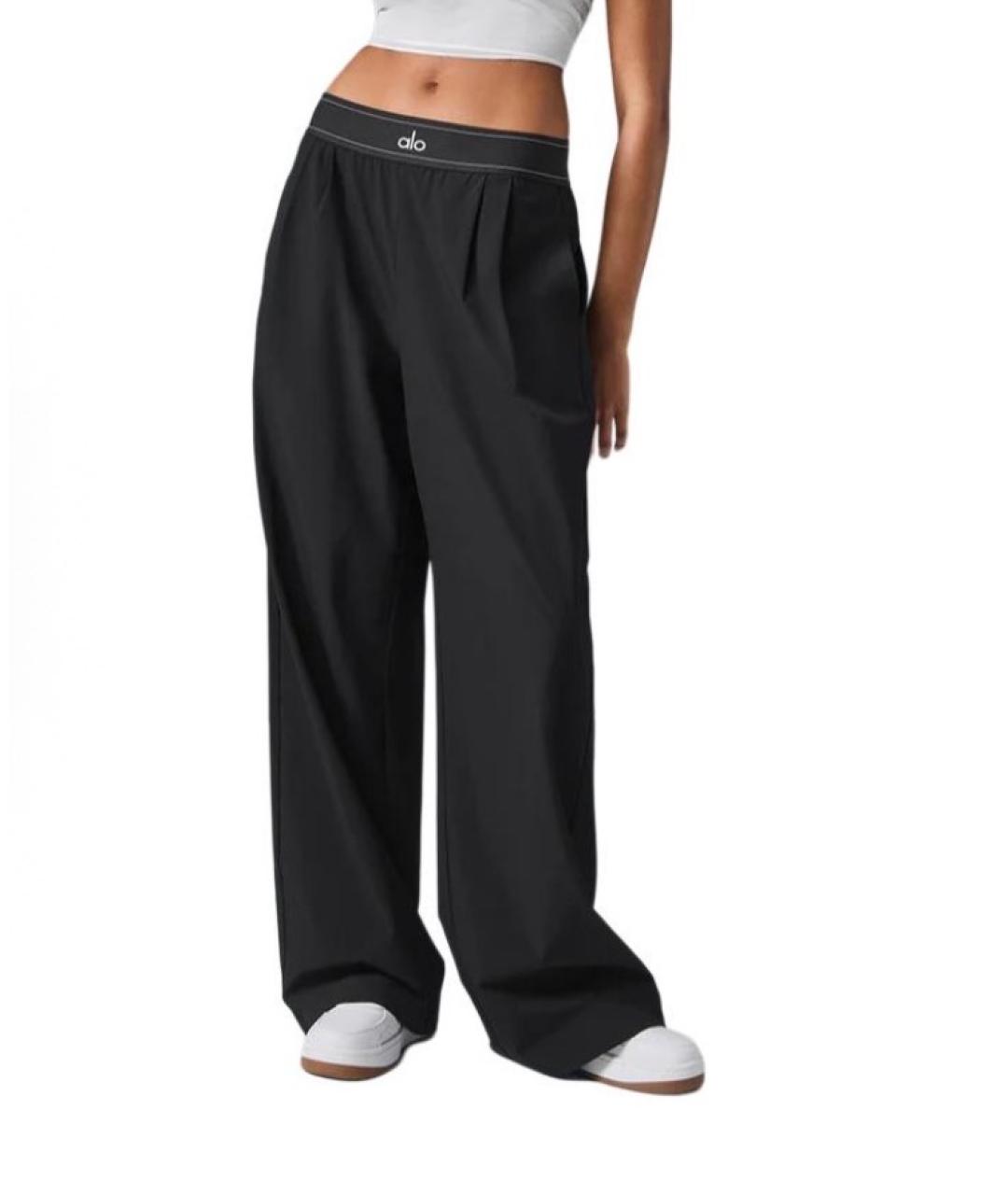 ALO YOGA Черные спортивные брюки и шорты, фото 4