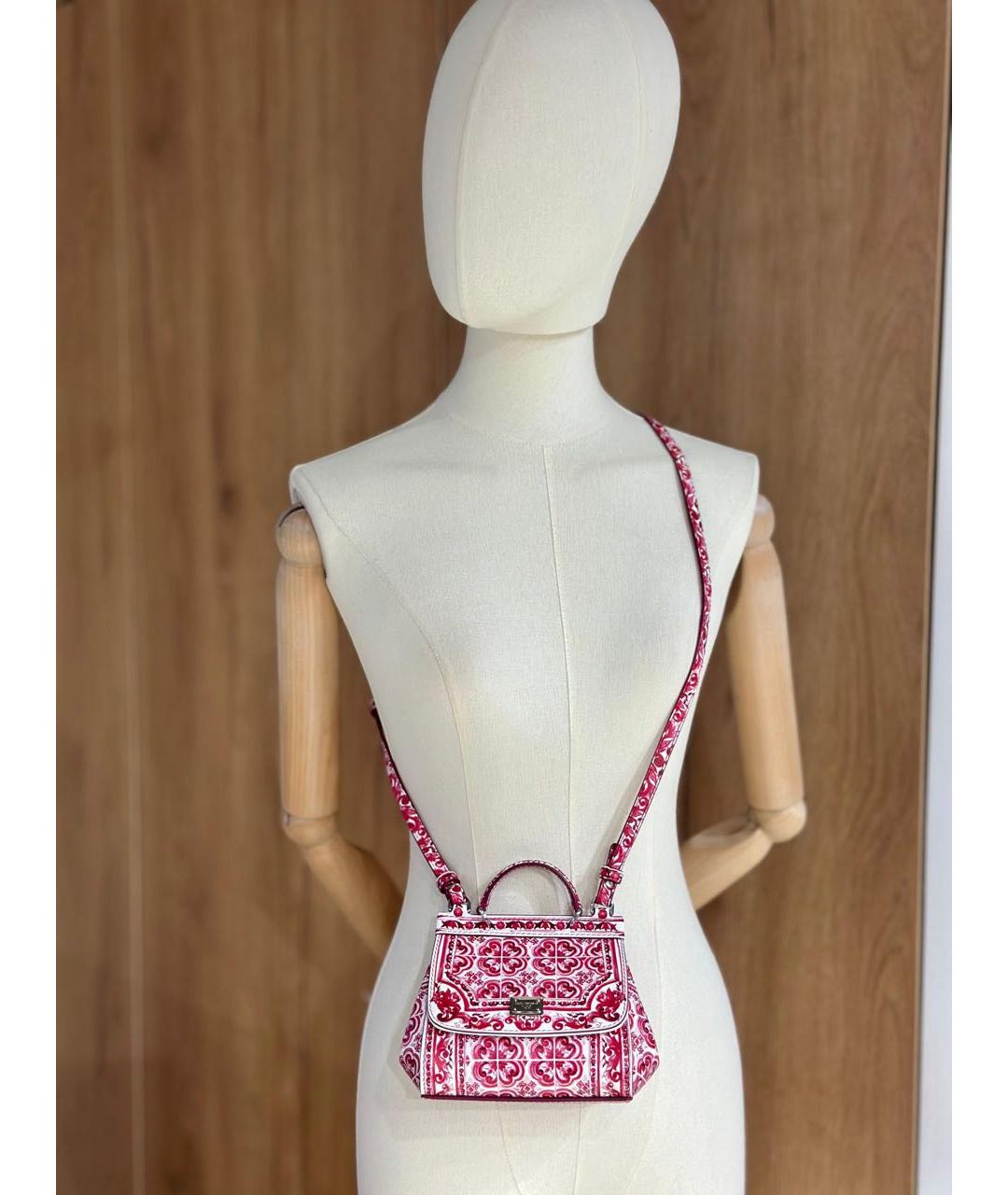 DOLCE&GABBANA Мульти кожаная сумка через плечо, фото 2