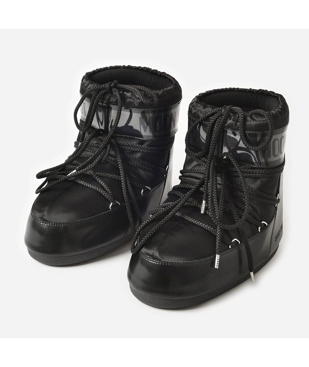 MOON BOOT Черные сапоги, фото 2