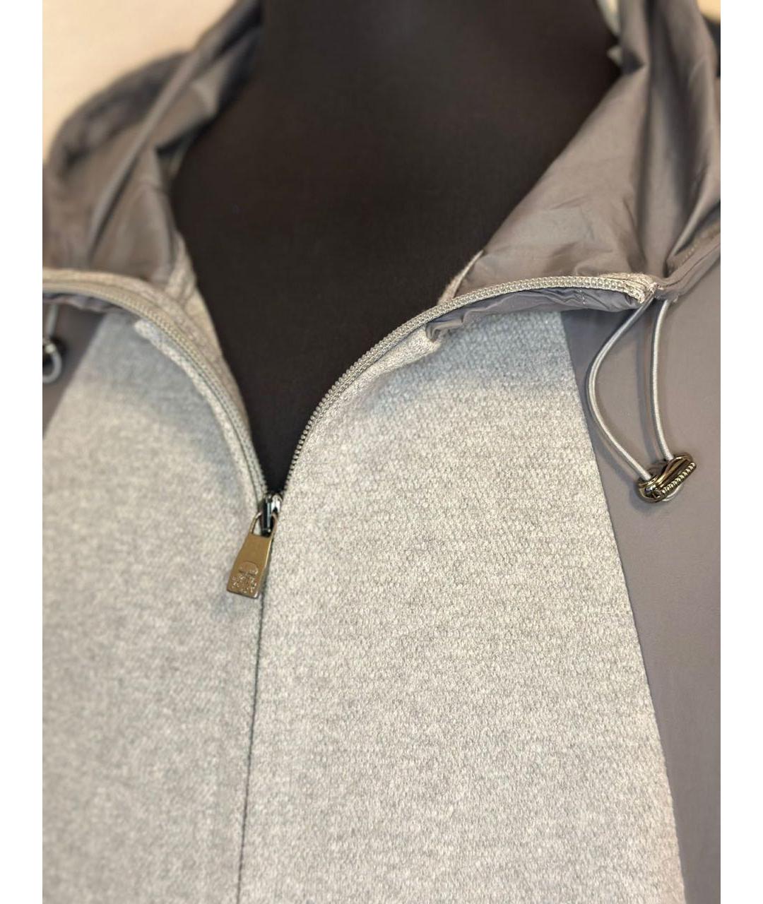 CORNELIANI Серая куртка, фото 5