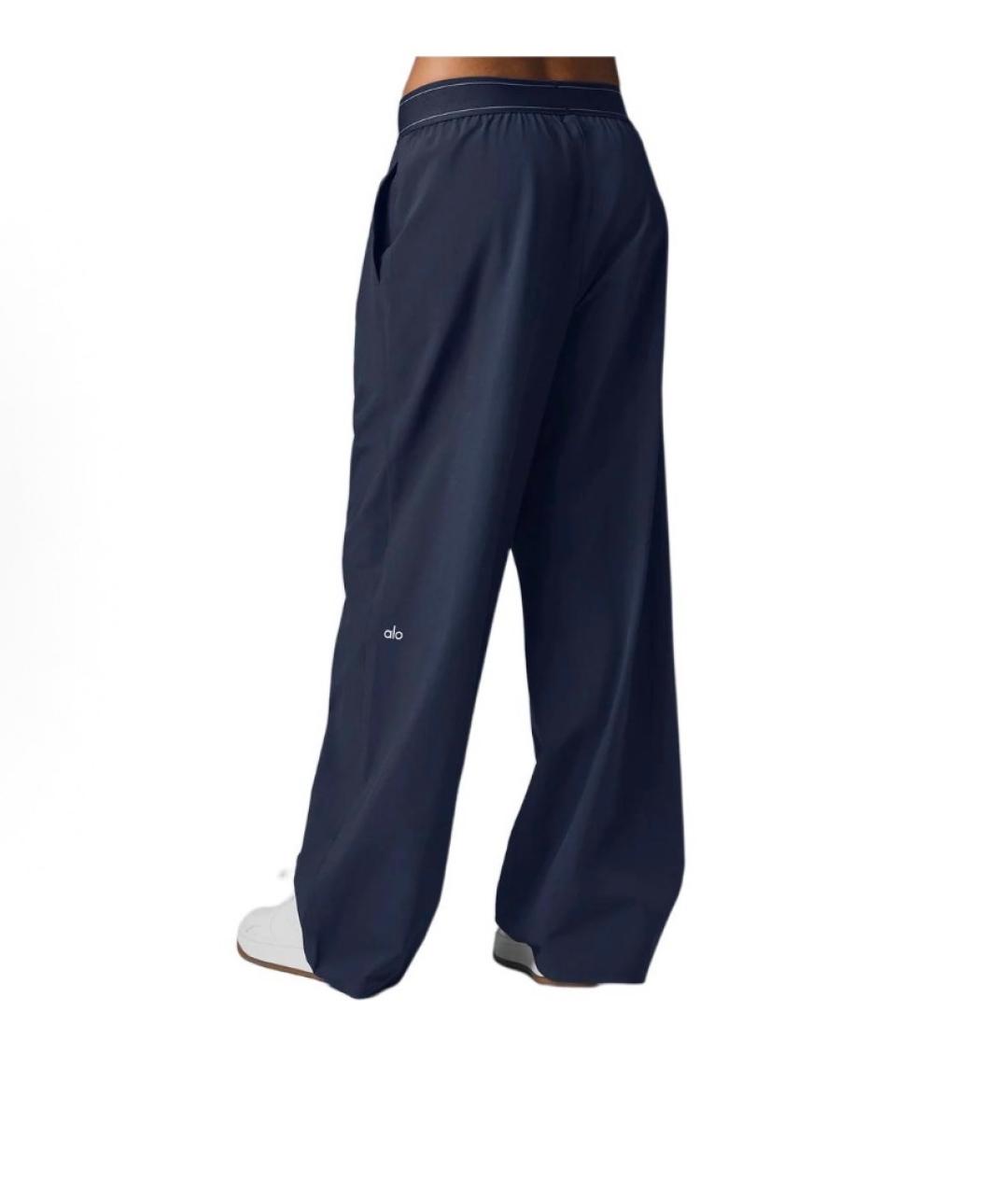 ALO YOGA Темно-синие спортивные брюки и шорты, фото 3