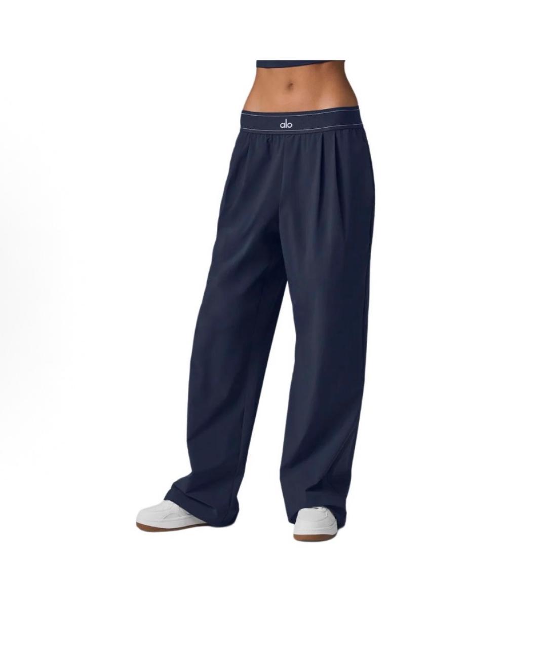 ALO YOGA Темно-синие спортивные брюки и шорты, фото 2