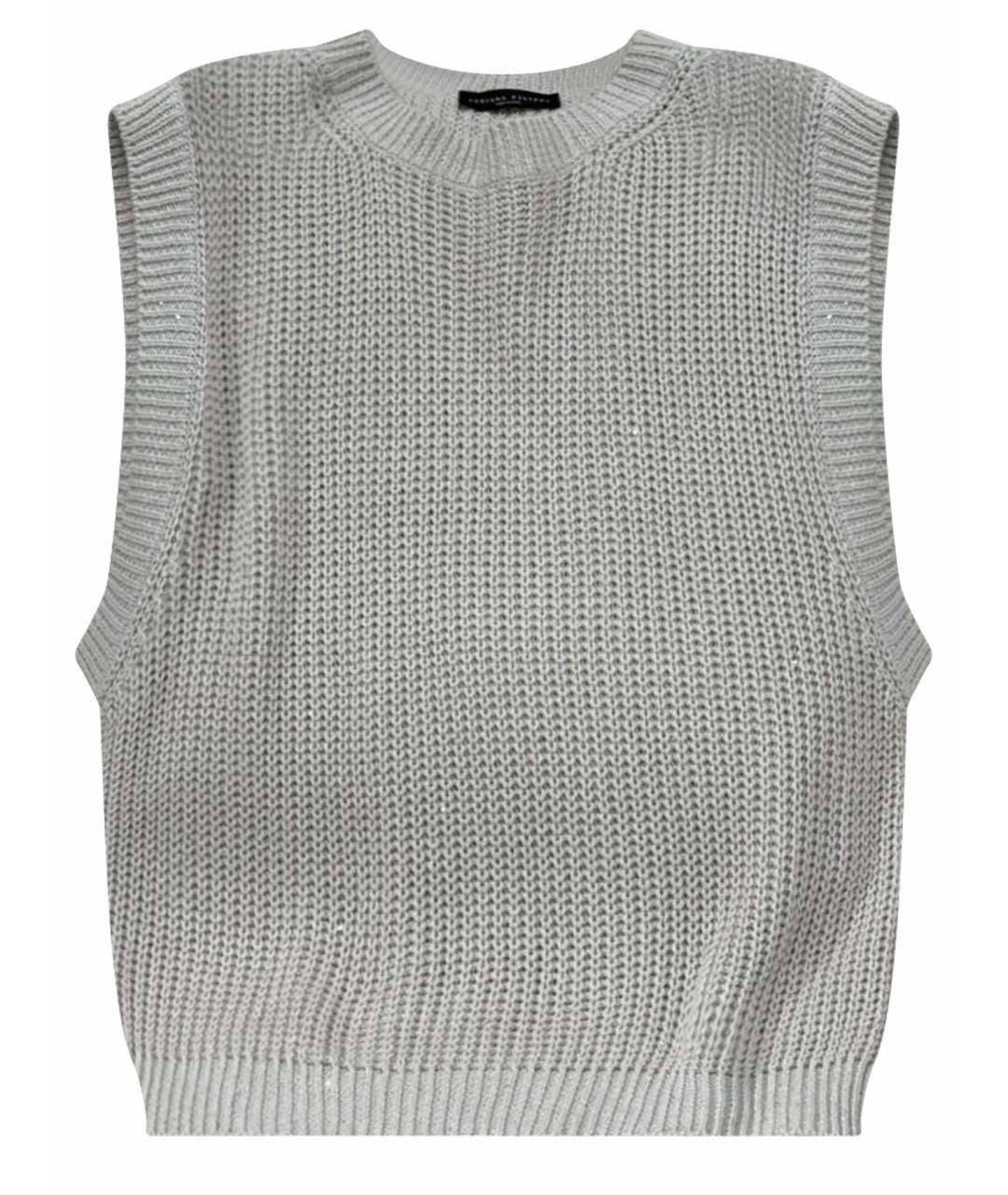 FABIANA FILIPPI Серая жилетка, фото 1