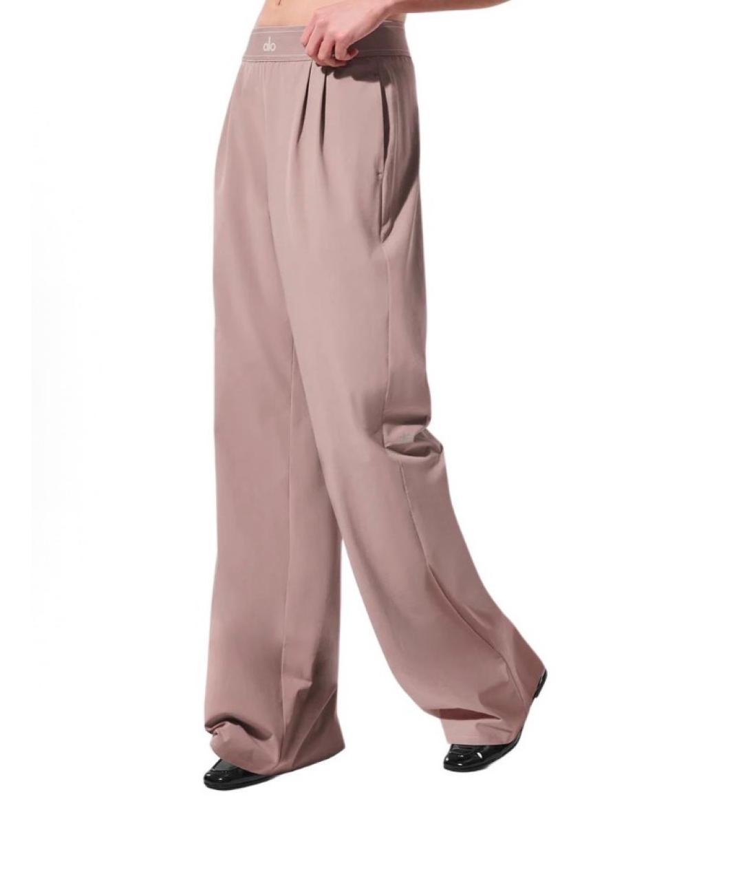 ALO YOGA Бежевые спортивные брюки и шорты, фото 4