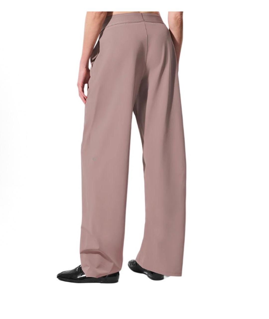 ALO YOGA Бежевые спортивные брюки и шорты, фото 3