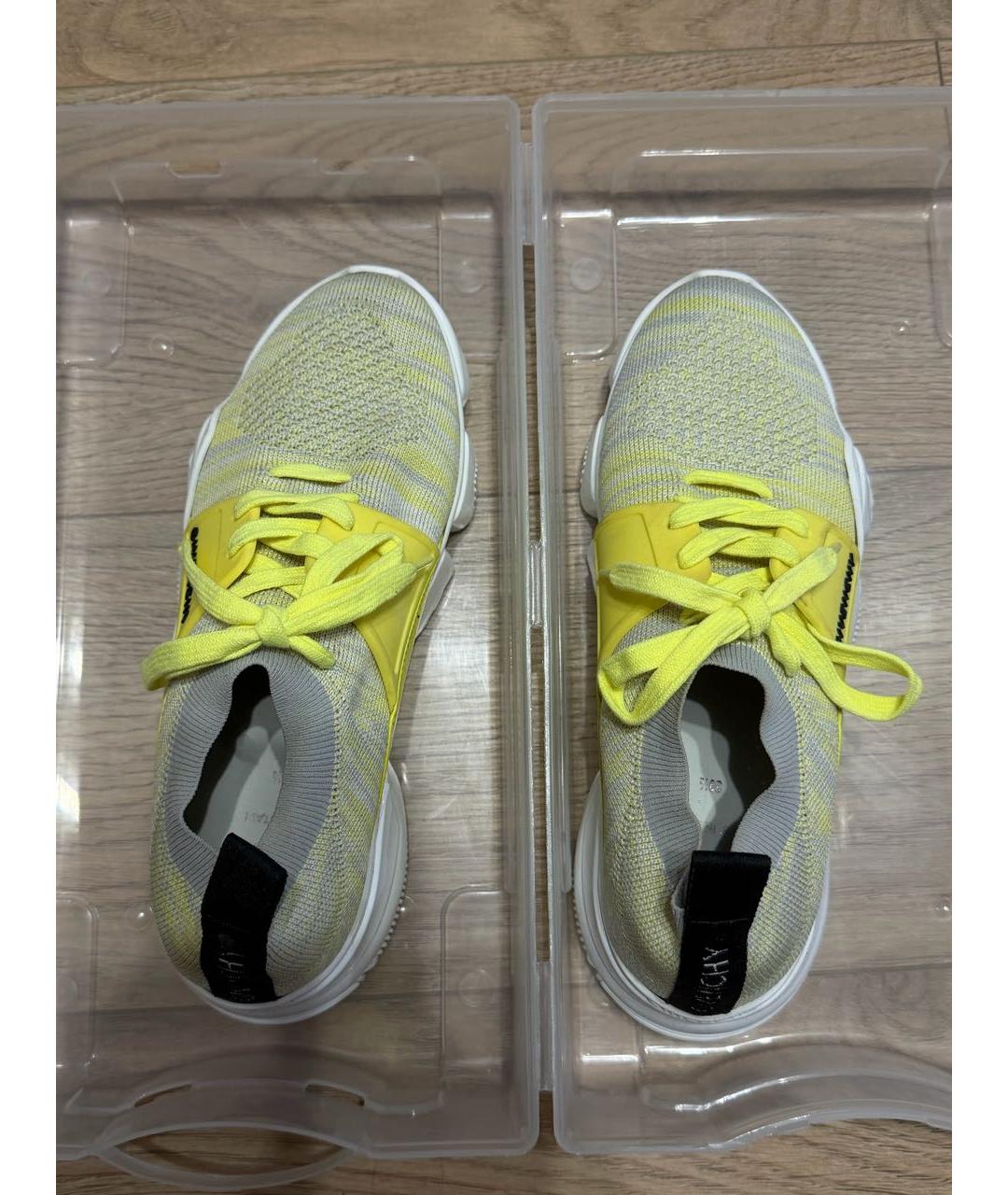 GIVENCHY Желтые кроссовки, фото 3