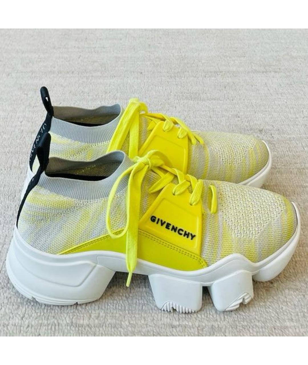 GIVENCHY Желтые кроссовки, фото 6