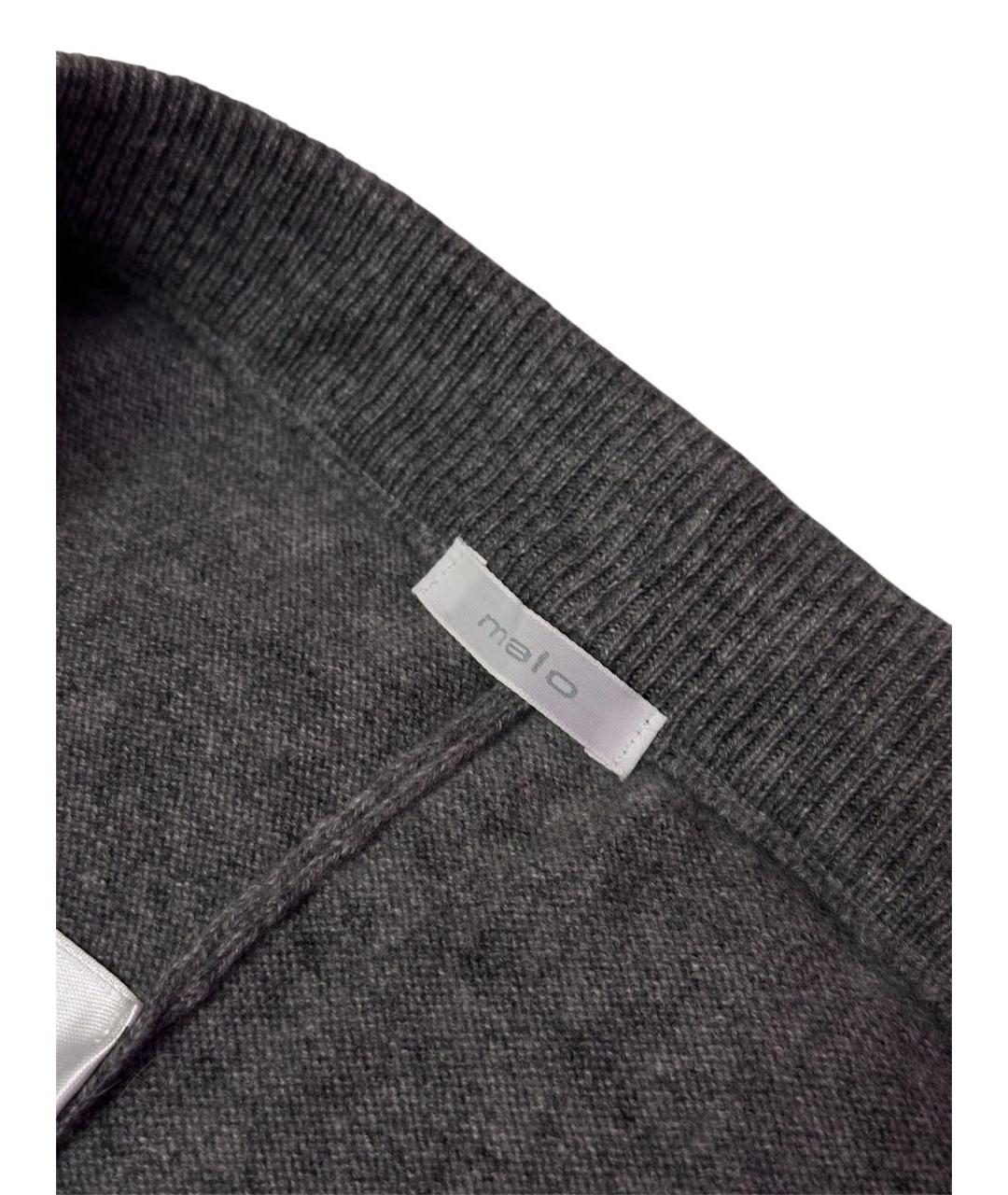 MALO Серые кашемировые леггинсы и велосипедки, фото 3