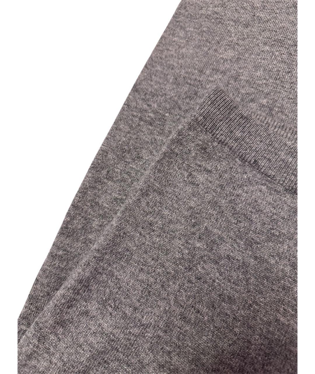 MALO Серые кашемировые леггинсы и велосипедки, фото 4