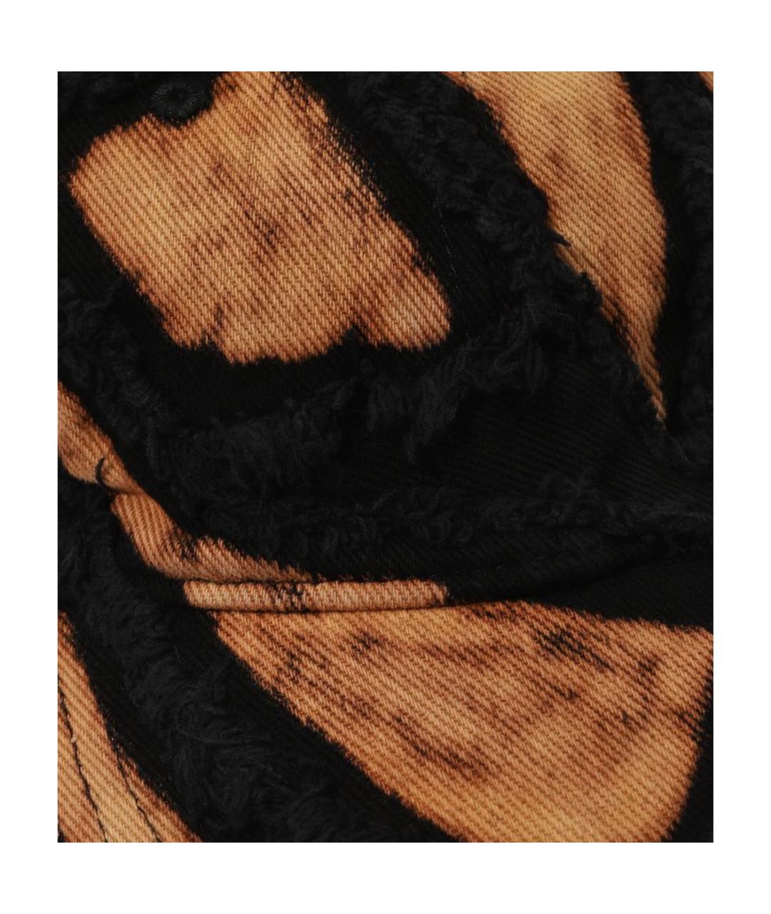 DIESEL Черная хлопковая кепка/бейсболка, фото 3