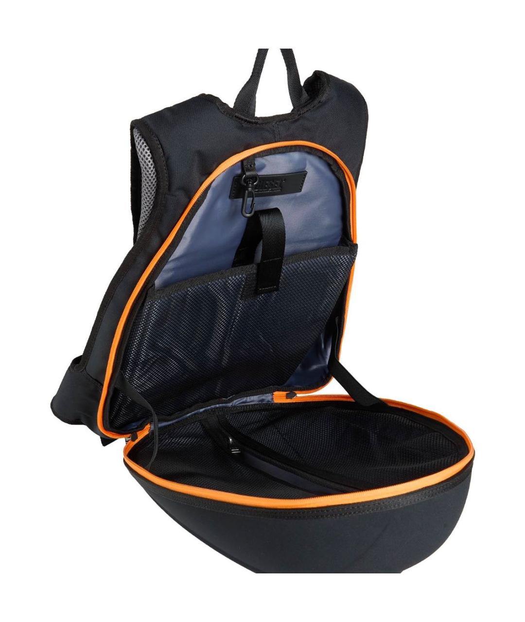 DIESEL Черный синтетический рюкзак, фото 3