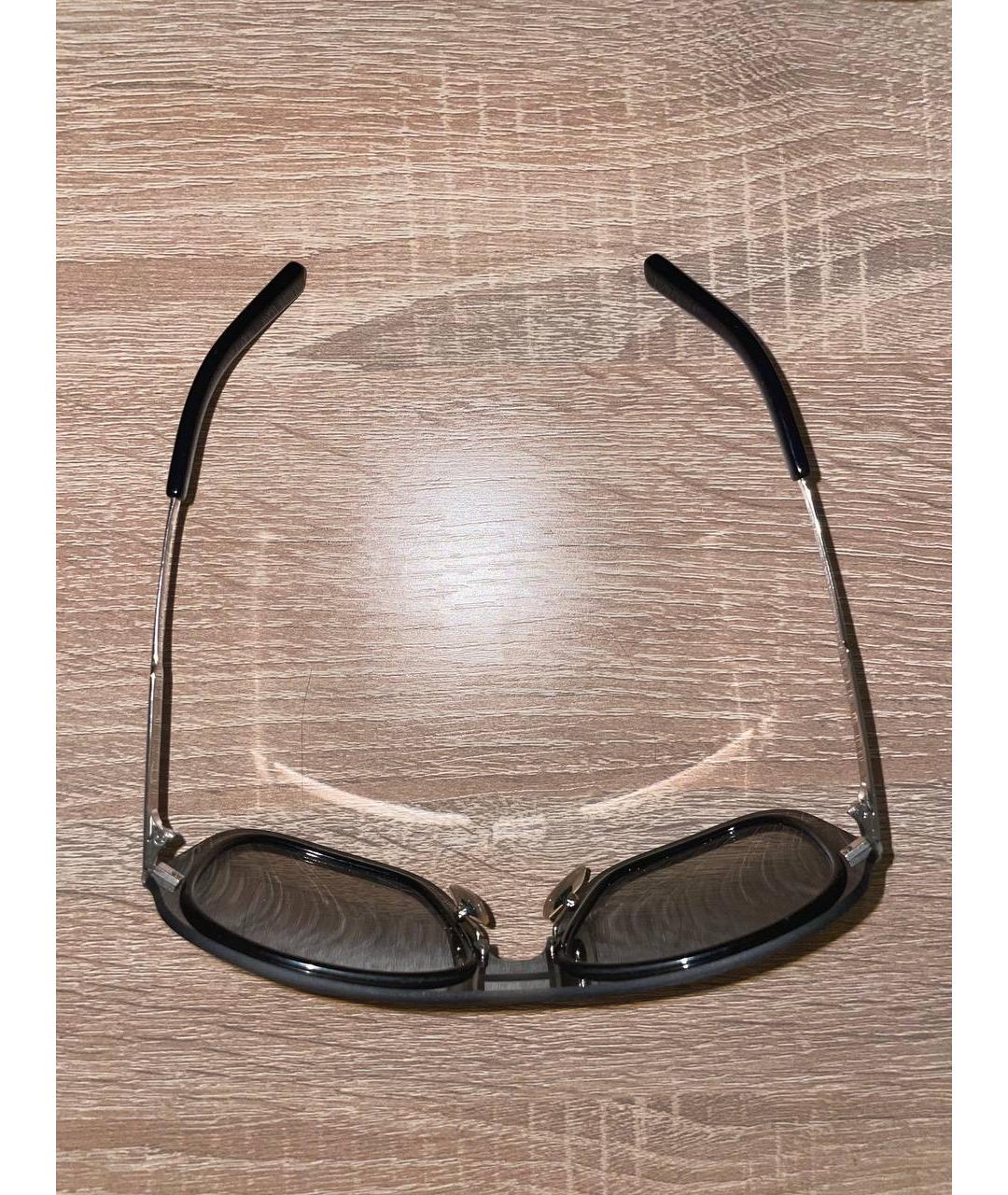 LOUIS VUITTON Черные пластиковые солнцезащитные очки, фото 5