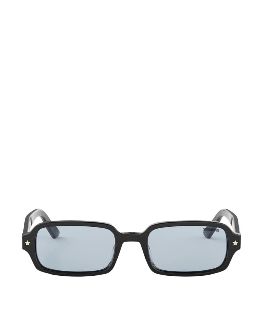 CHRISTIAN DIOR Черные пластиковые солнцезащитные очки, фото 1