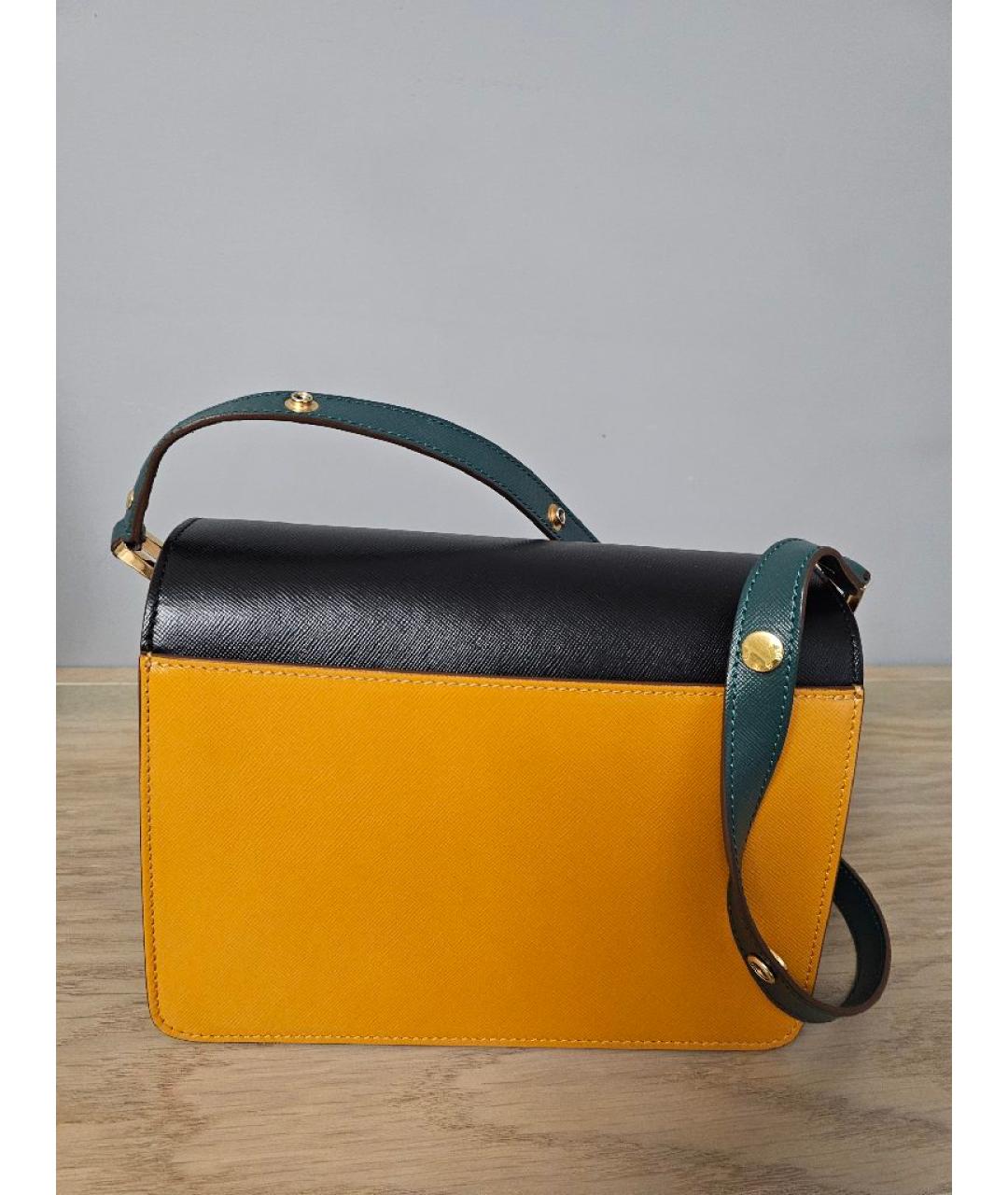 MARNI Мульти кожаная сумка через плечо, фото 3