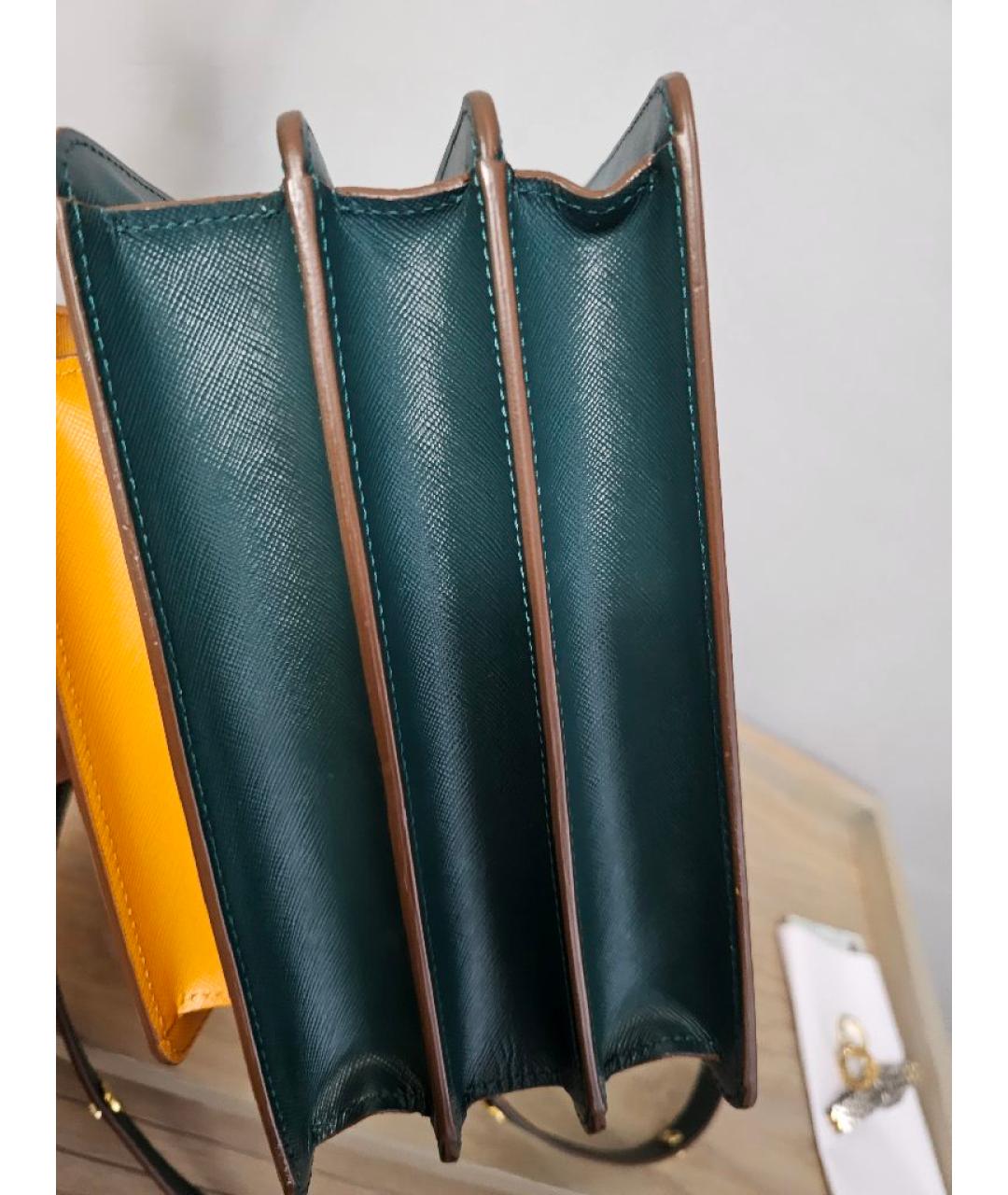 MARNI Мульти кожаная сумка через плечо, фото 7