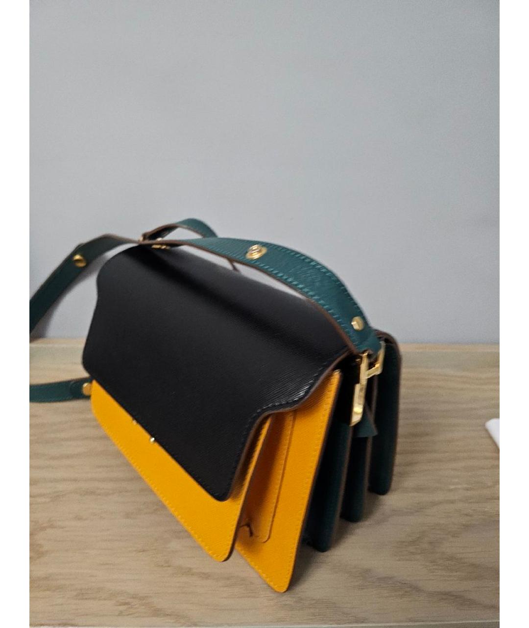 MARNI Мульти кожаная сумка через плечо, фото 2