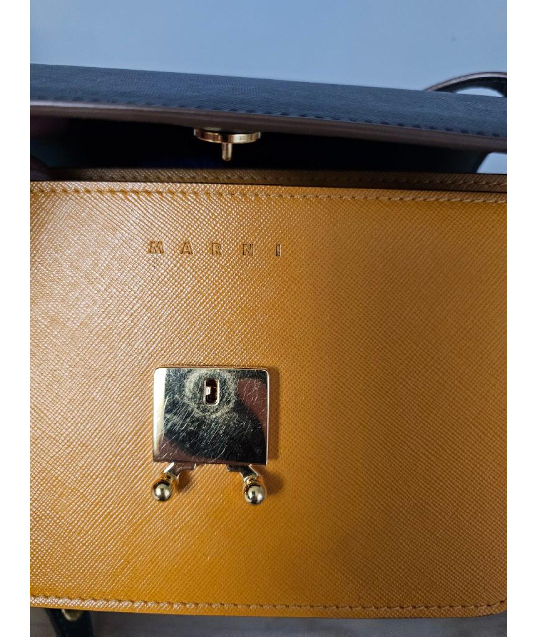 MARNI Мульти кожаная сумка через плечо, фото 6