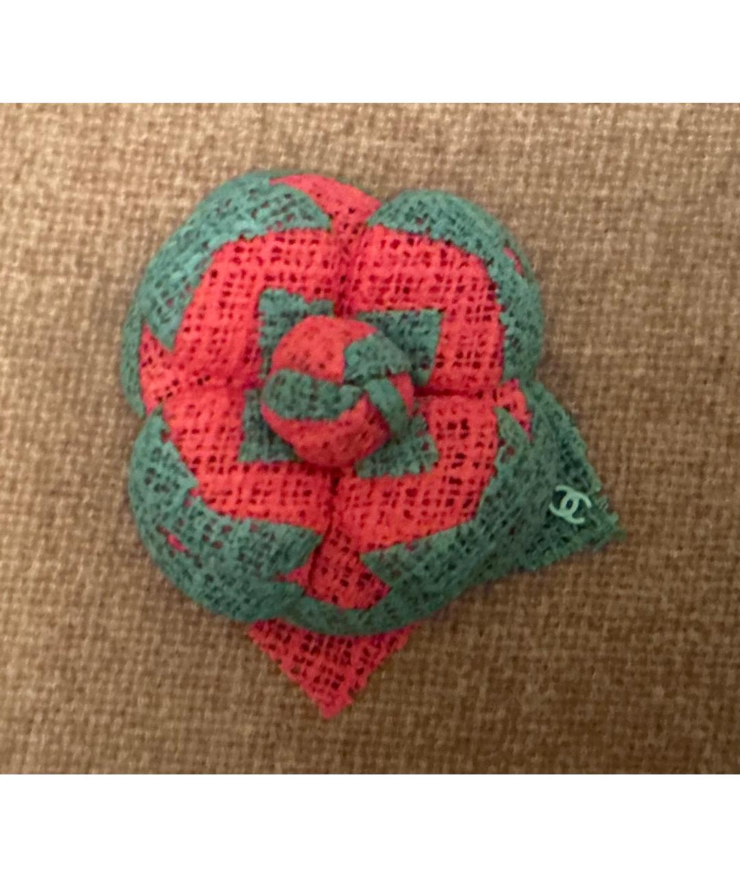 CHANEL Красная булавка / брошь, фото 3