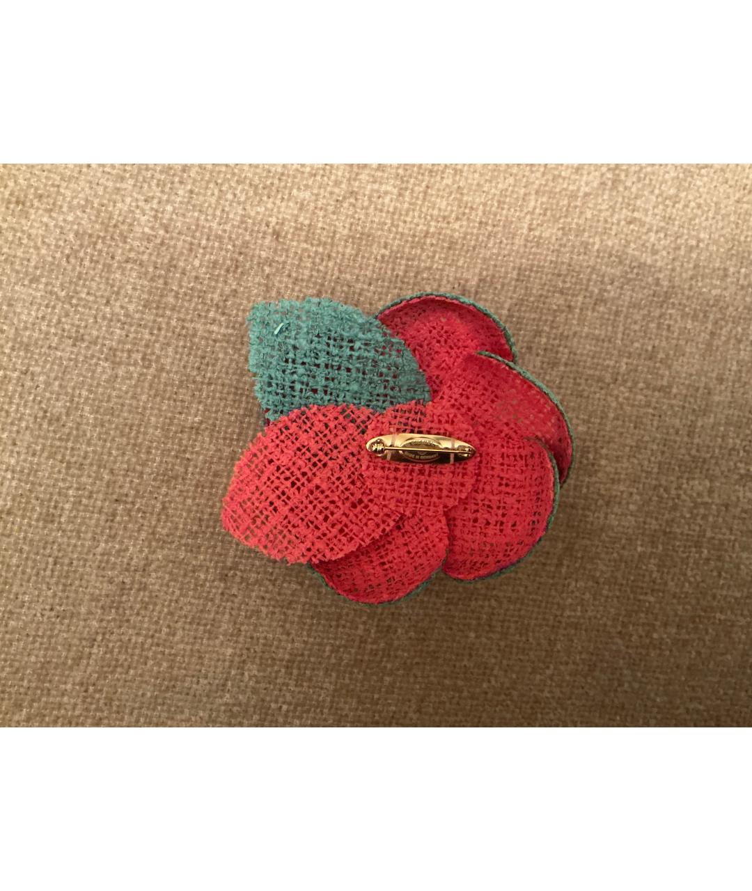 CHANEL Красная булавка / брошь, фото 2