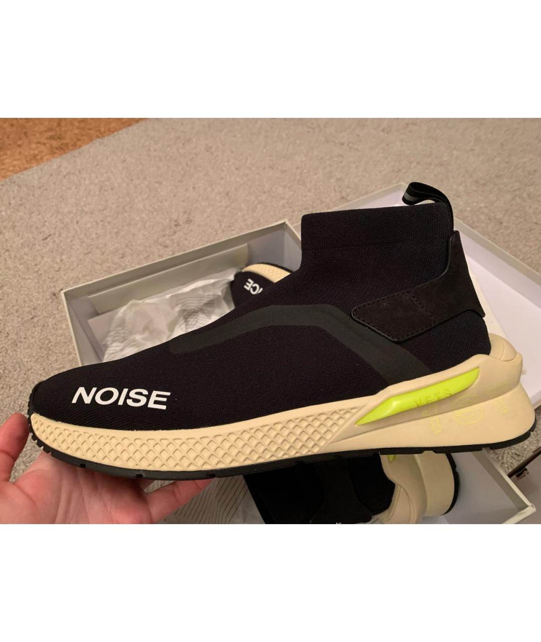 VFTS Черные текстильные высокие кроссовки / кеды, фото 7