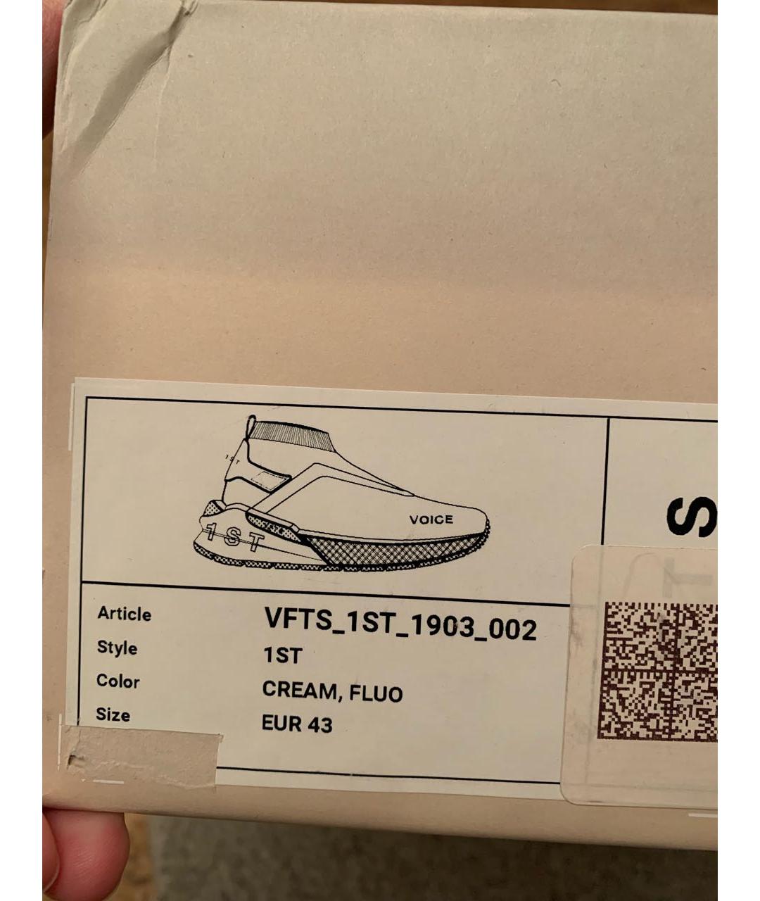 VFTS Черные текстильные высокие кроссовки / кеды, фото 5