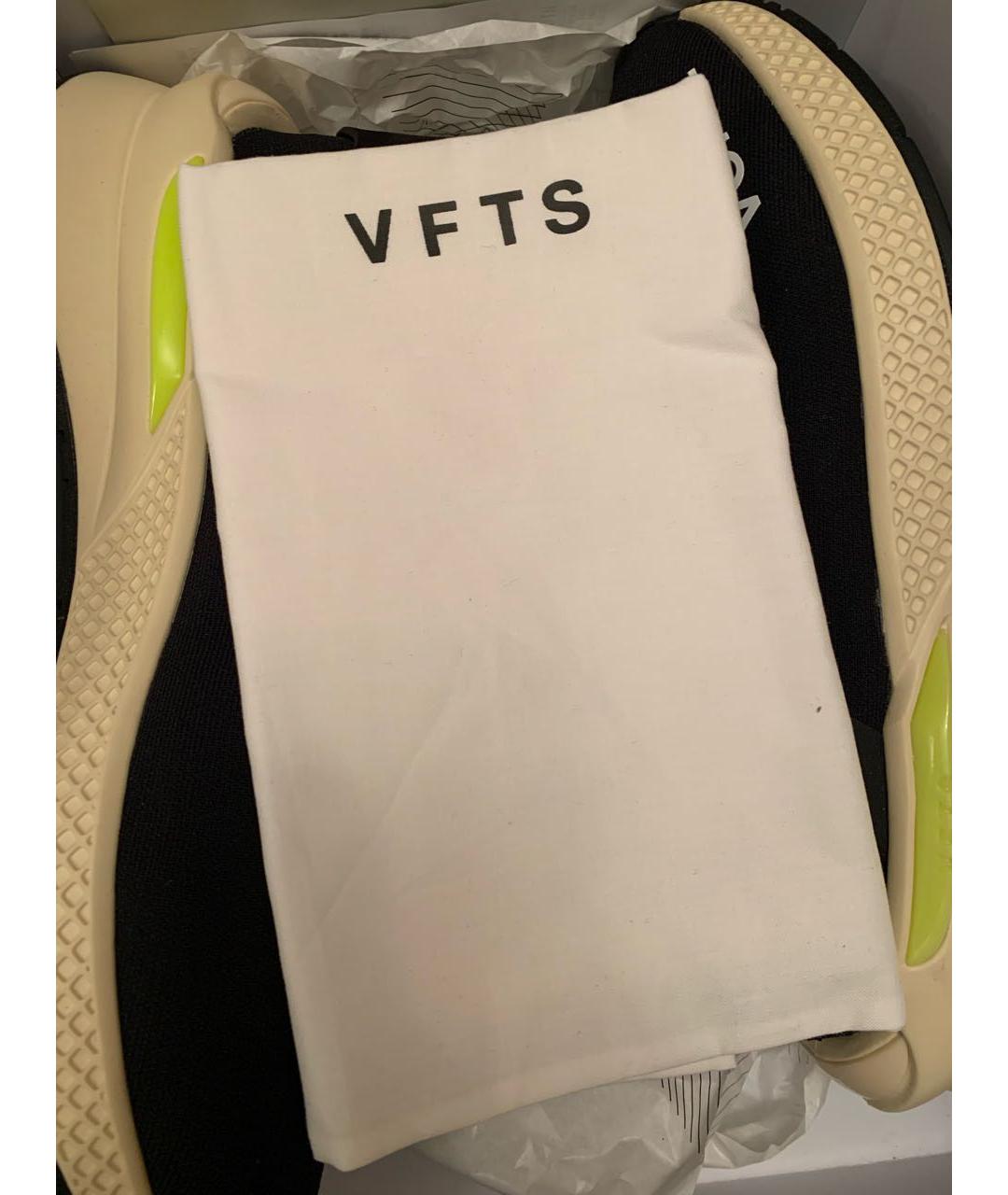 VFTS Черные текстильные высокие кроссовки / кеды, фото 3