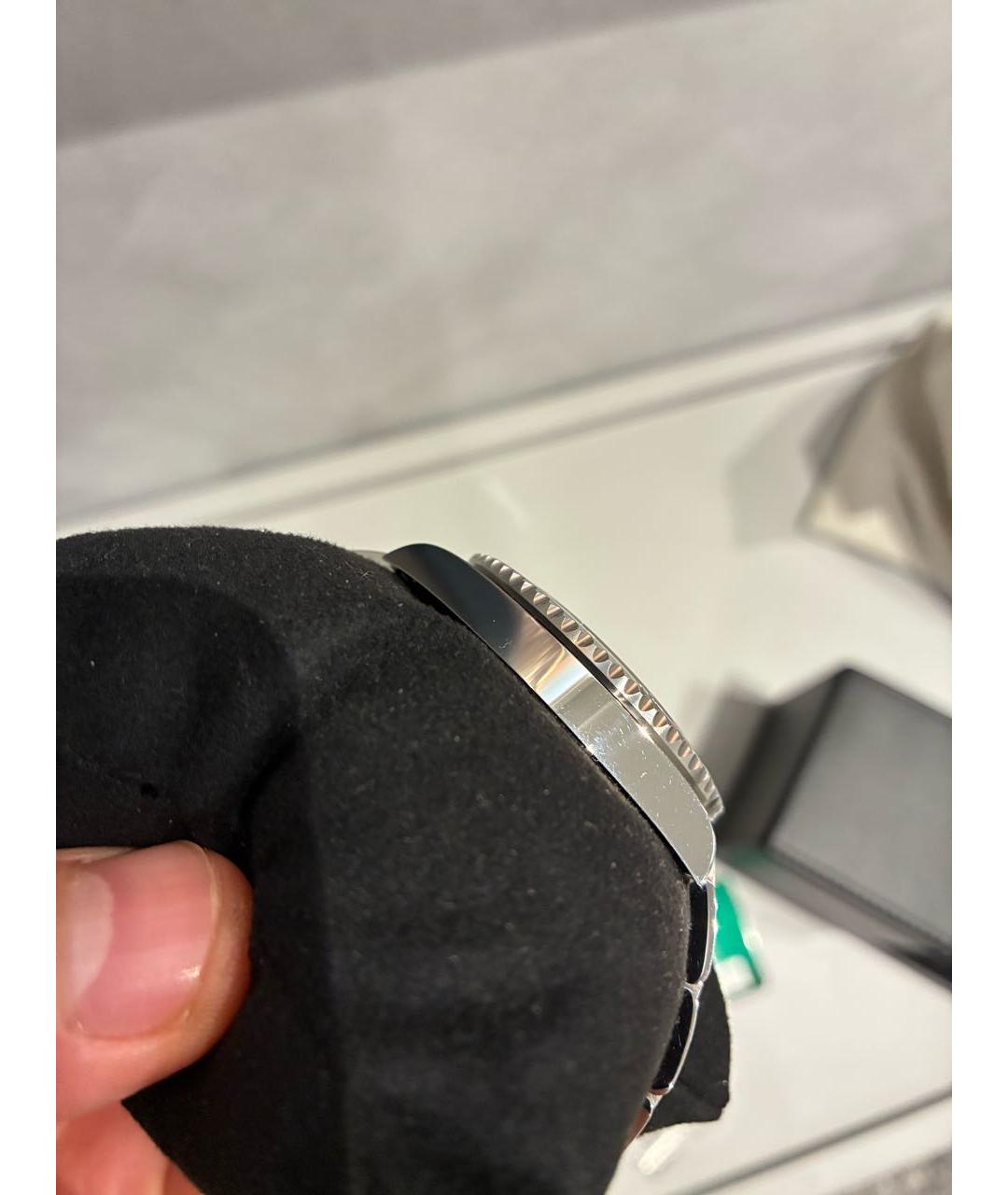 ROLEX Серебряные металлические часы, фото 6