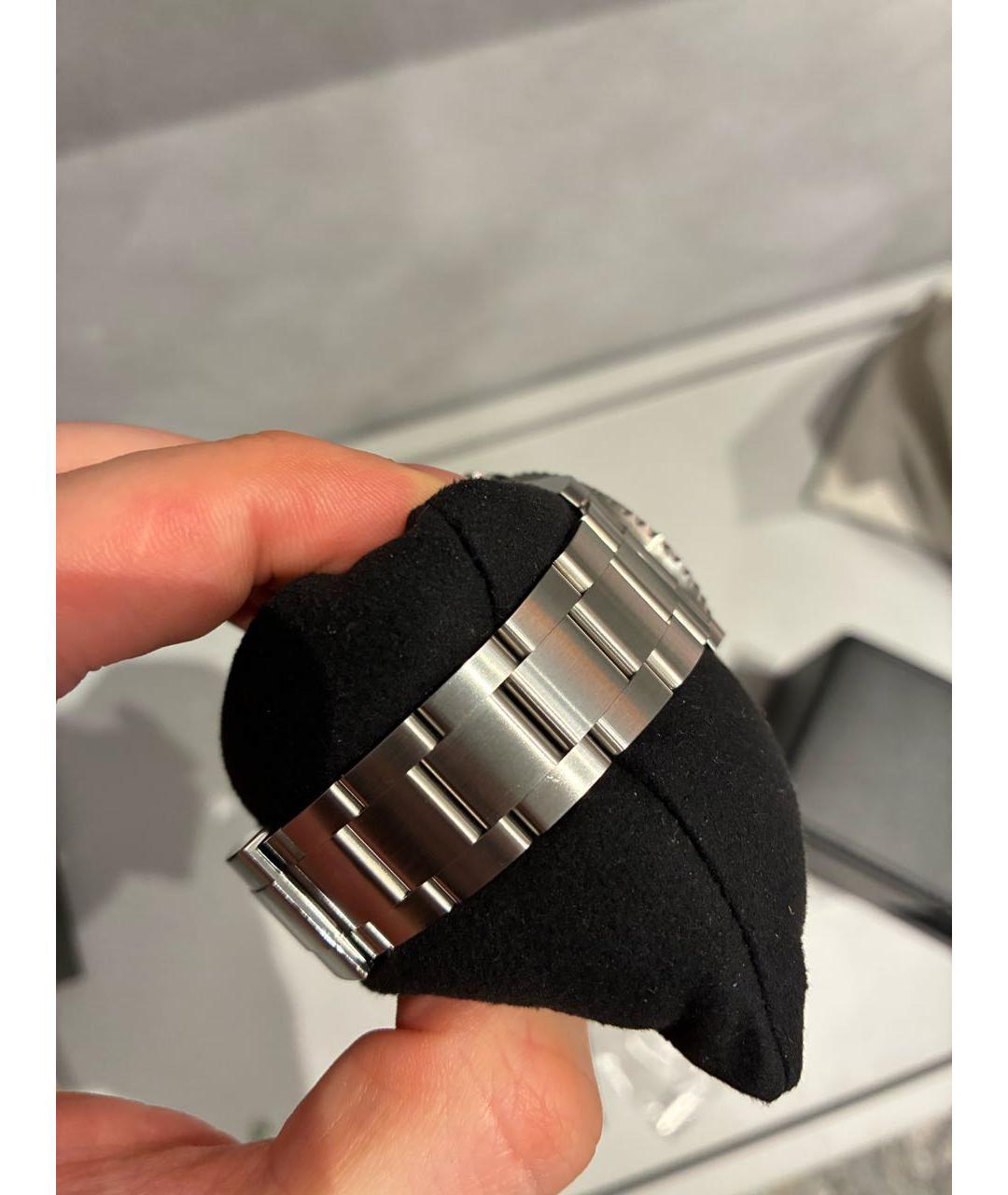 ROLEX Серебряные металлические часы, фото 8