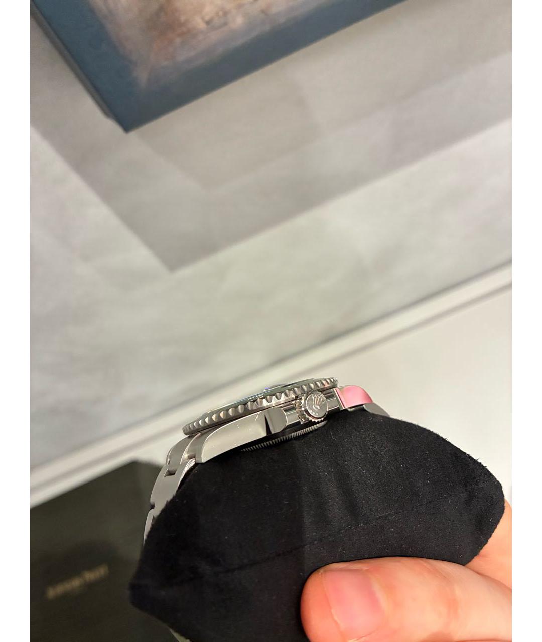 ROLEX Серебряные металлические часы, фото 5