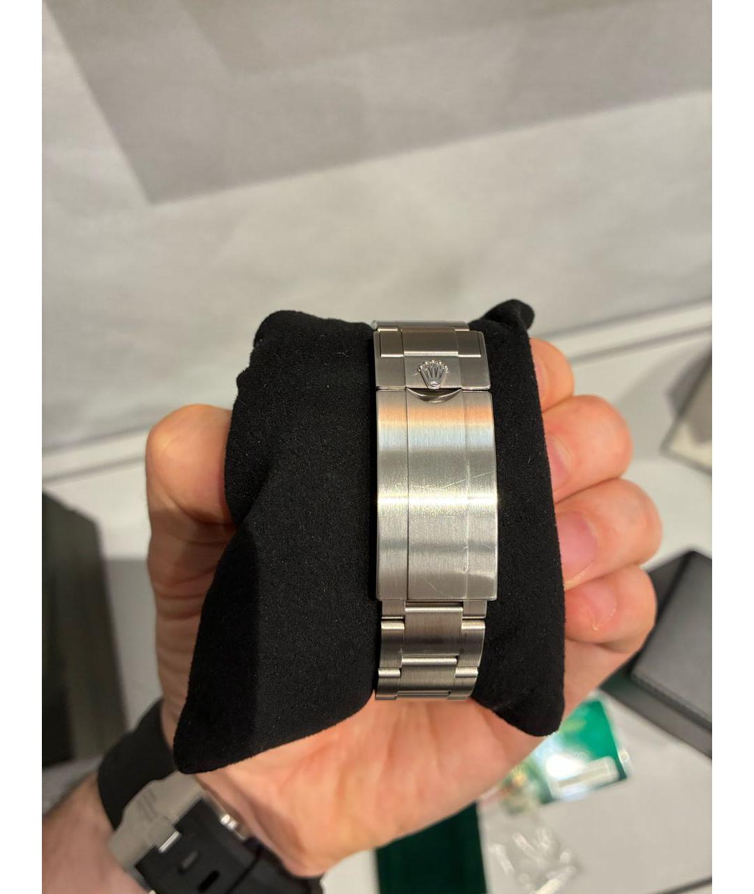 ROLEX Серебряные металлические часы, фото 2