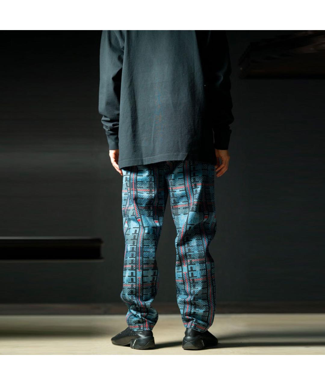 CAV EMPT Синие прямые брюки, фото 4