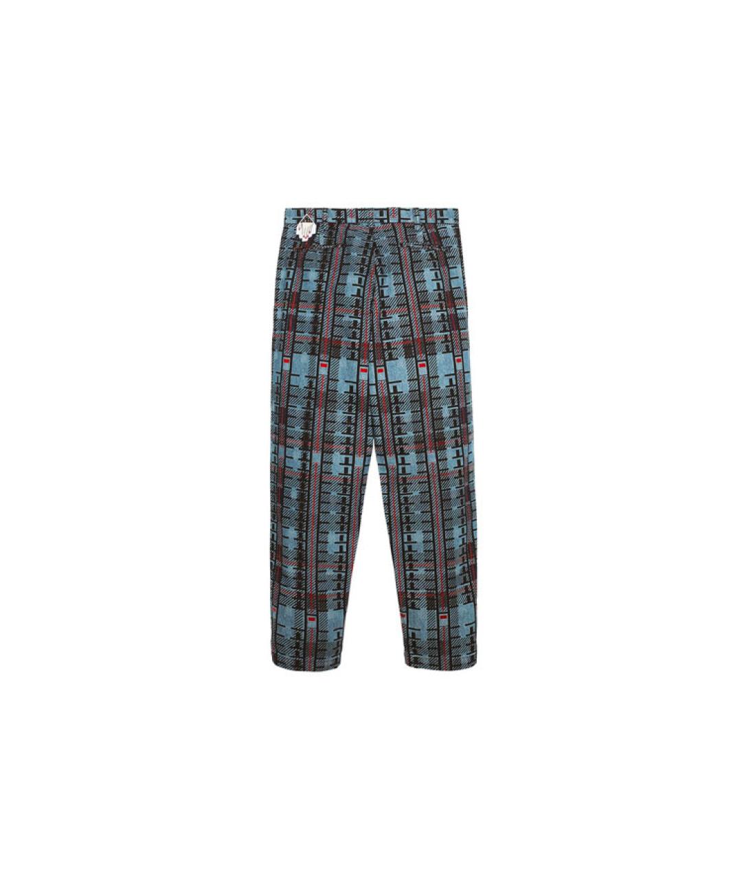 CAV EMPT Синие прямые брюки, фото 2