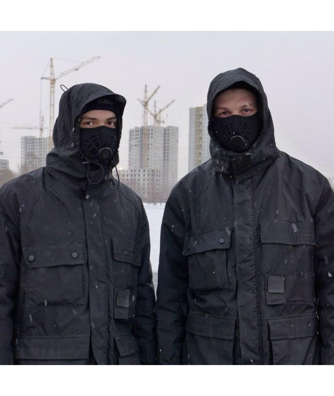 CP COMPANY Черная куртка, фото 2