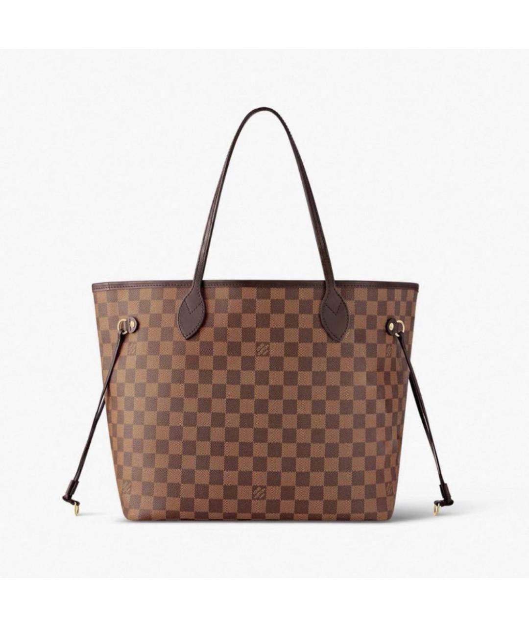 LOUIS VUITTON Коричневая сумка тоут, фото 6