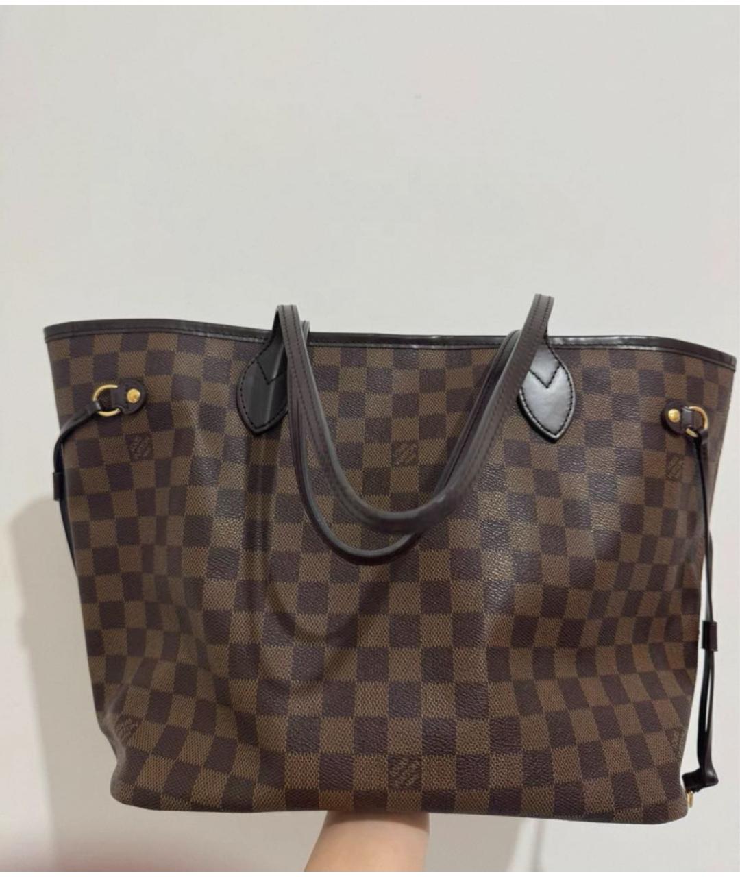 LOUIS VUITTON Коричневая сумка тоут, фото 2