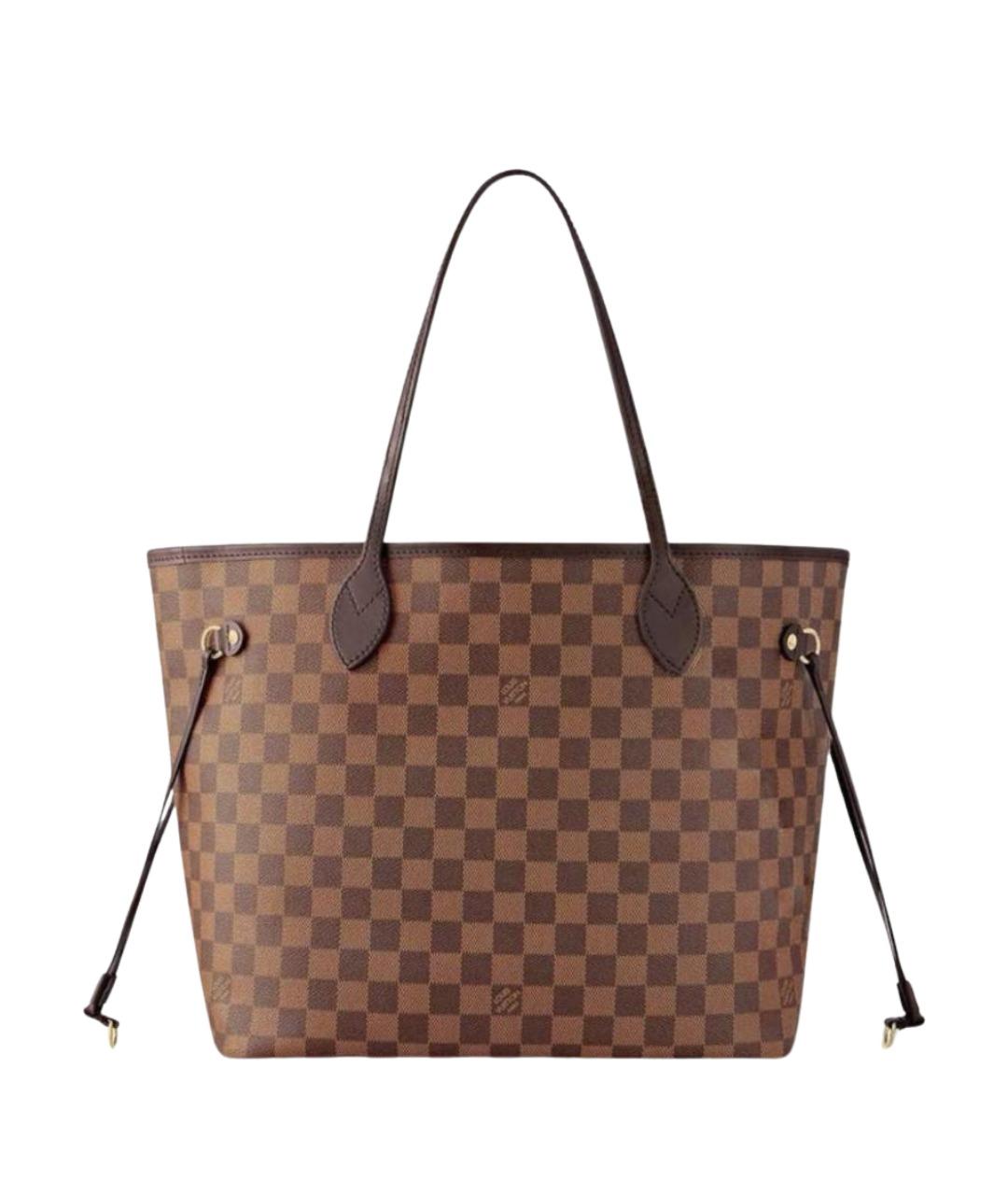 LOUIS VUITTON Коричневая сумка тоут, фото 1