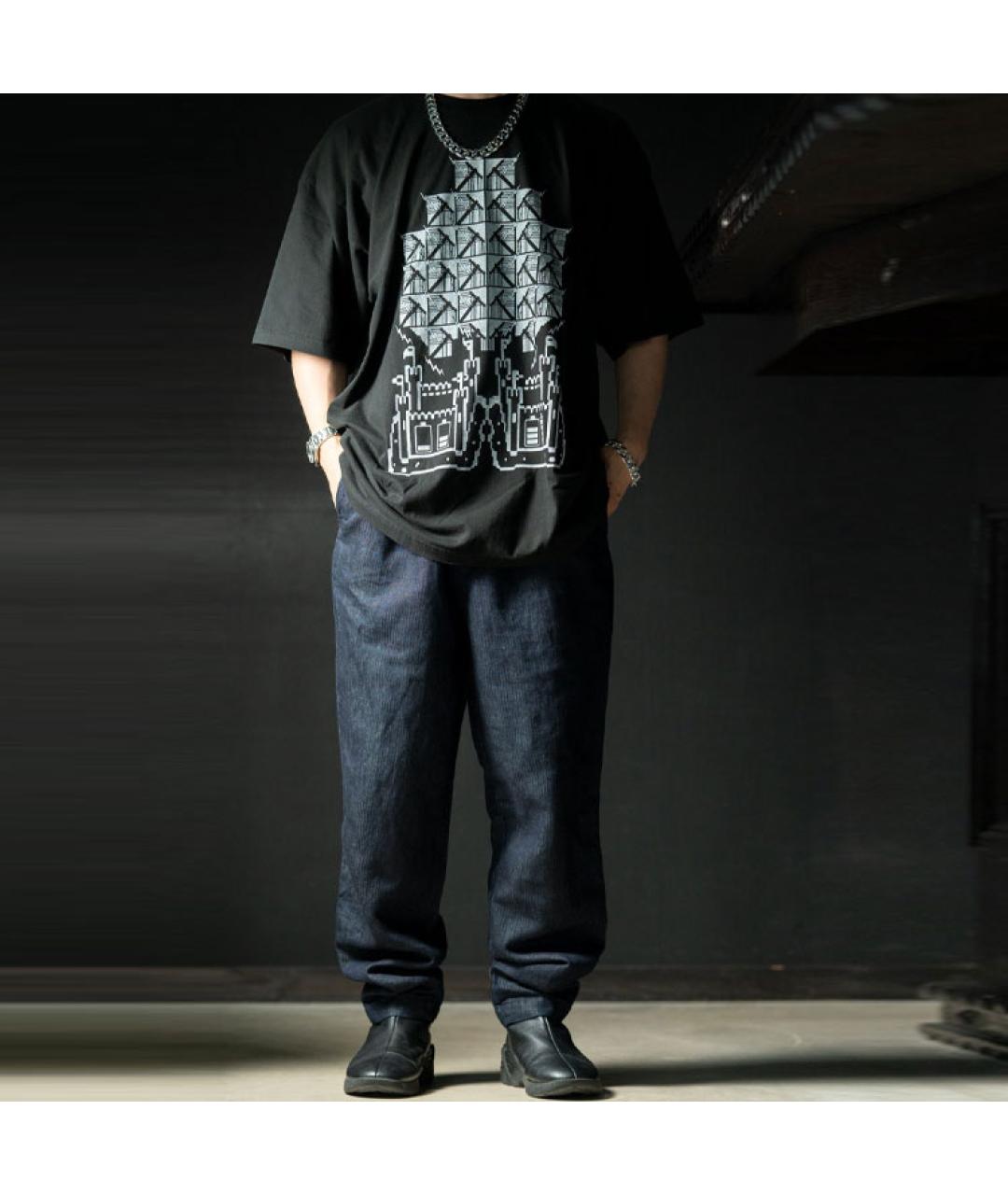 CAV EMPT Синие прямые джинсы, фото 3