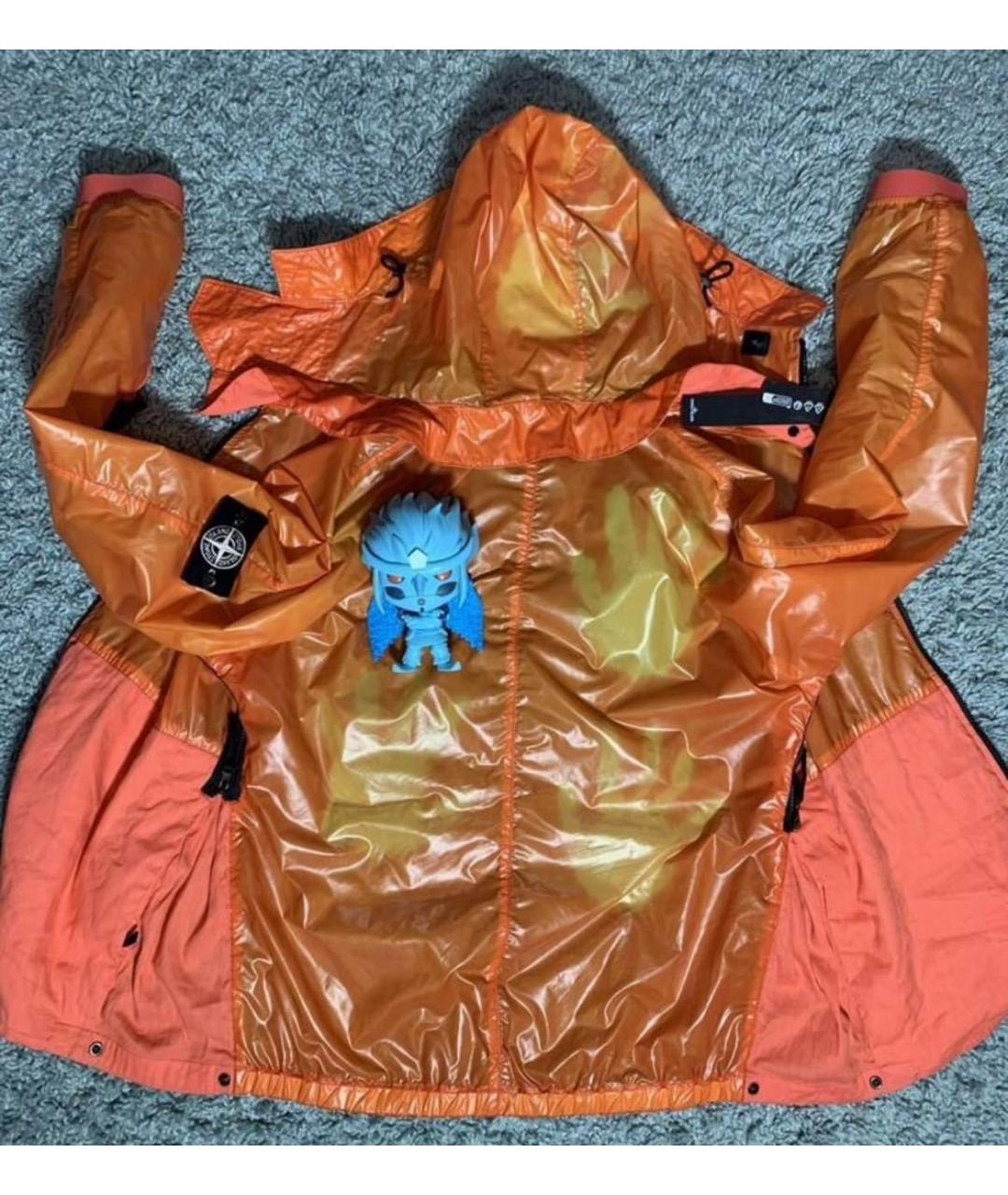 STONE ISLAND Оранжевая куртка, фото 2