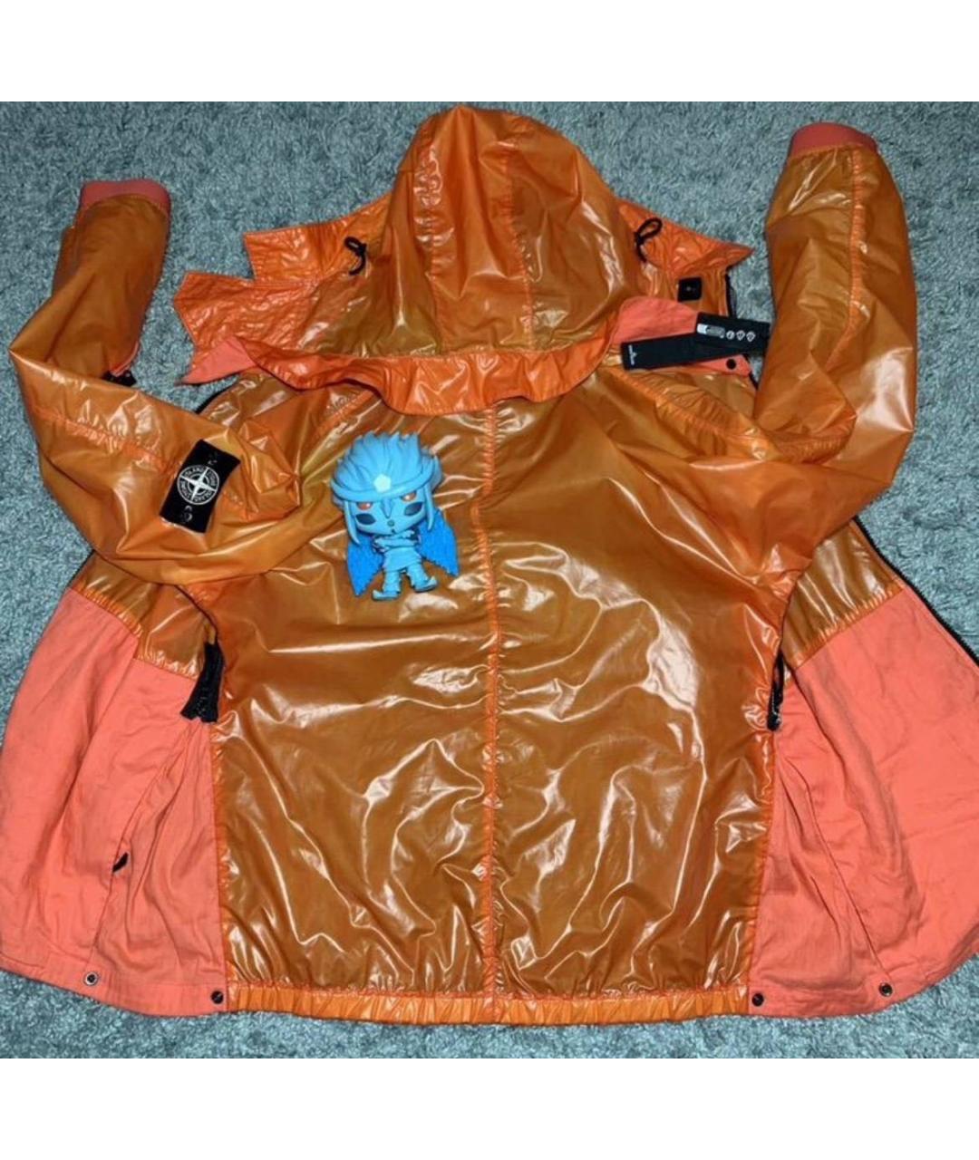 STONE ISLAND Оранжевая куртка, фото 6