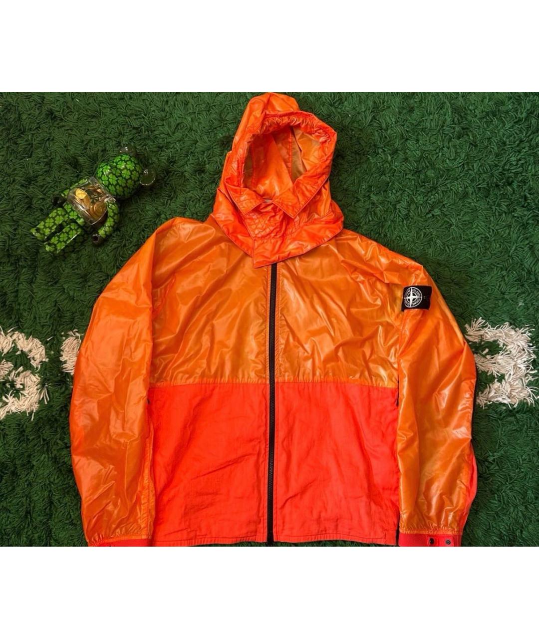 STONE ISLAND Оранжевая куртка, фото 8