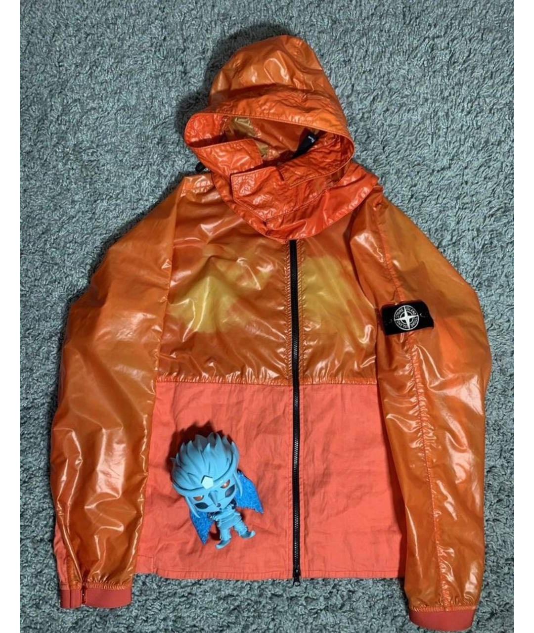 STONE ISLAND Оранжевая куртка, фото 7