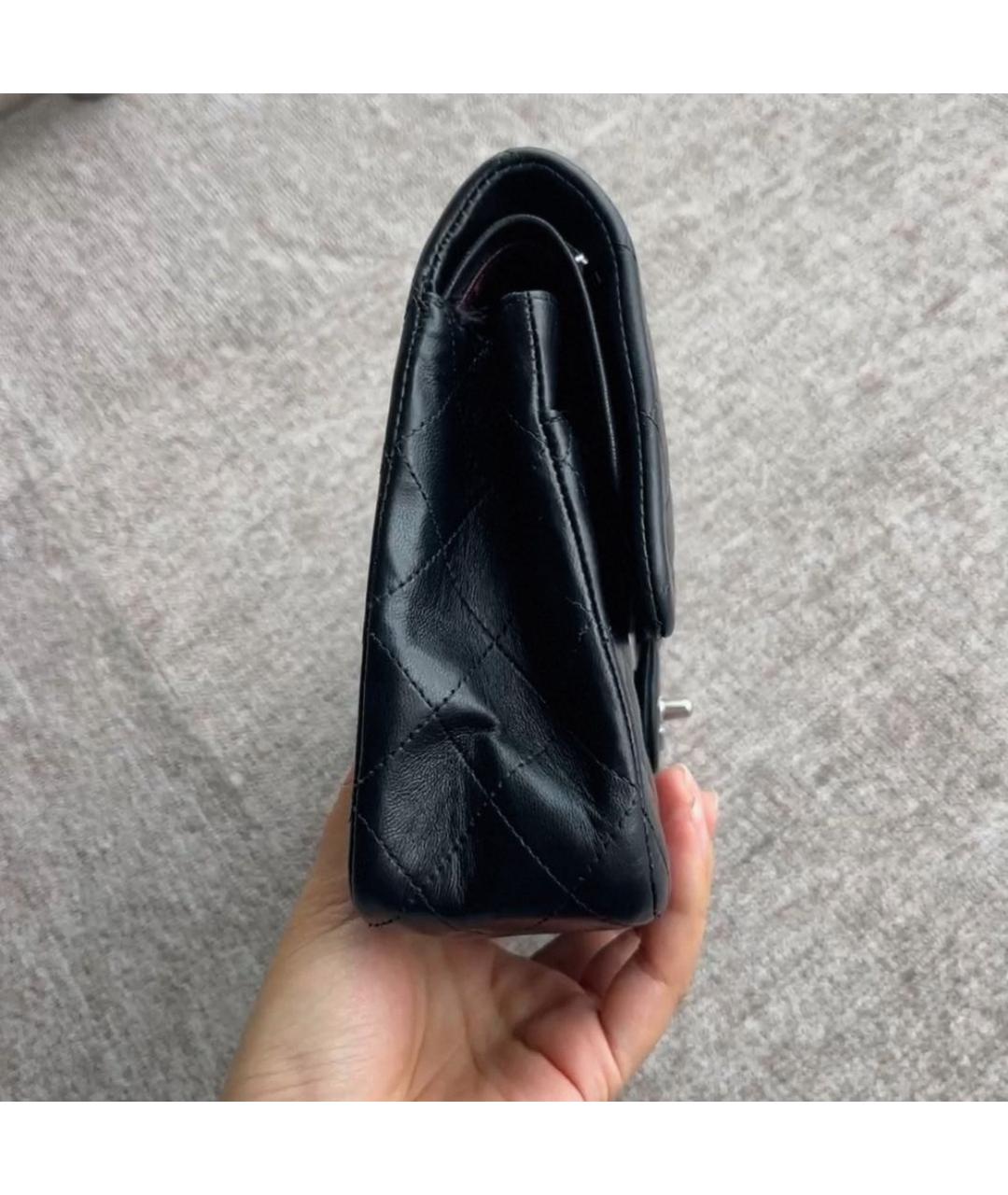 CHANEL Черная кожаная сумка через плечо, фото 2