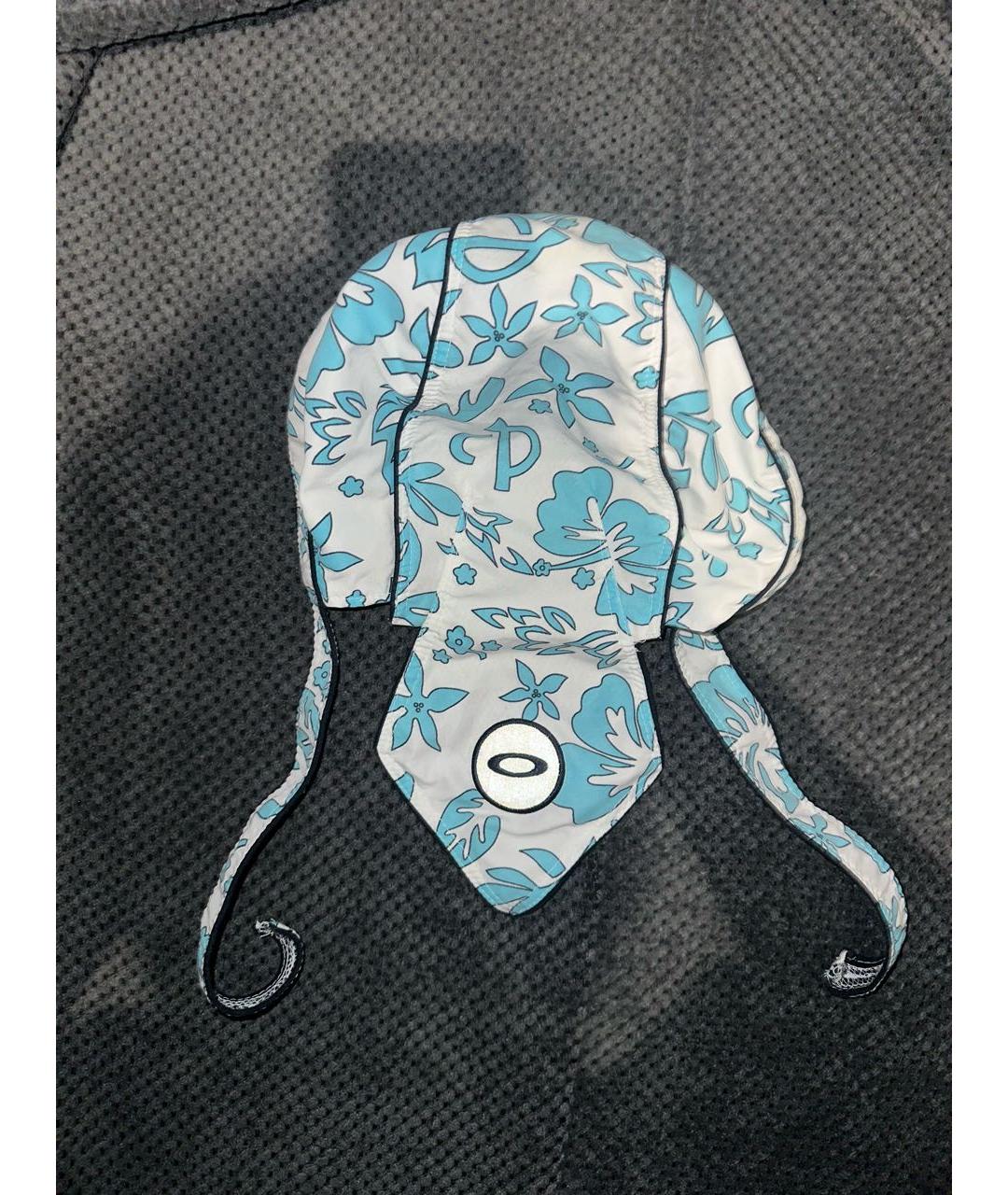 OAKLEY Голубая синтетическая шапка, фото 2