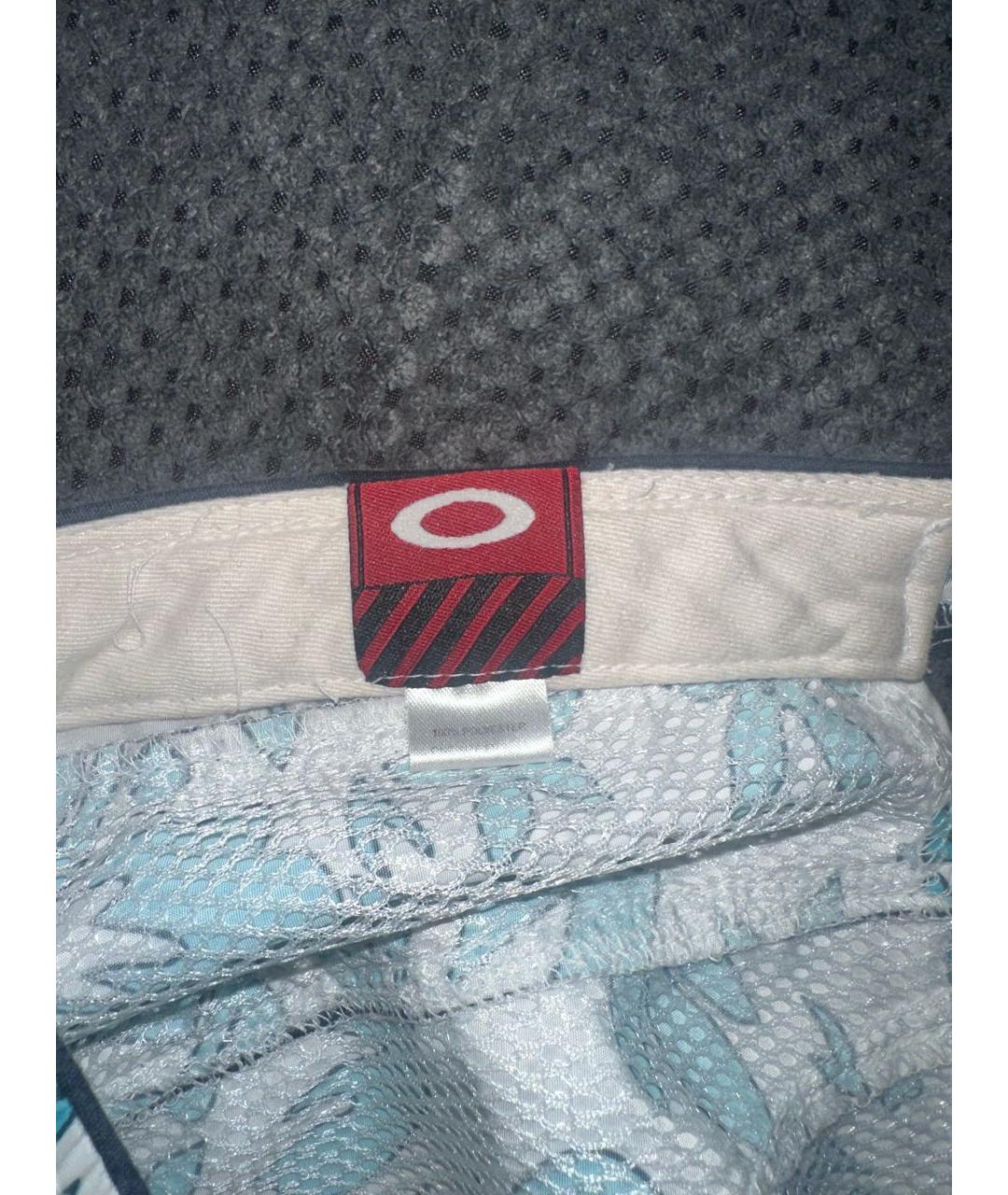 OAKLEY Голубая синтетическая шапка, фото 5