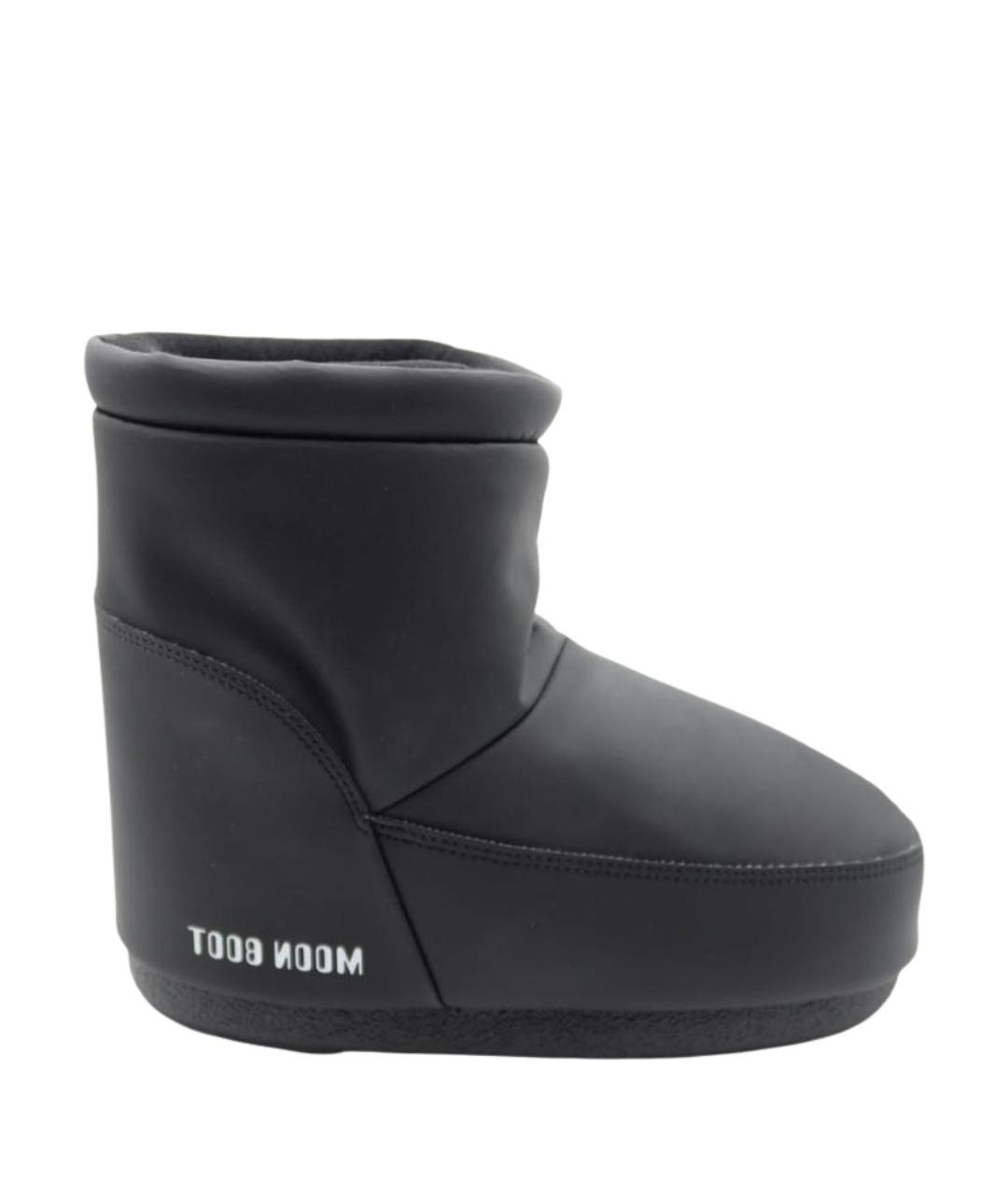 MOON BOOT Черные высокие ботинки, фото 1