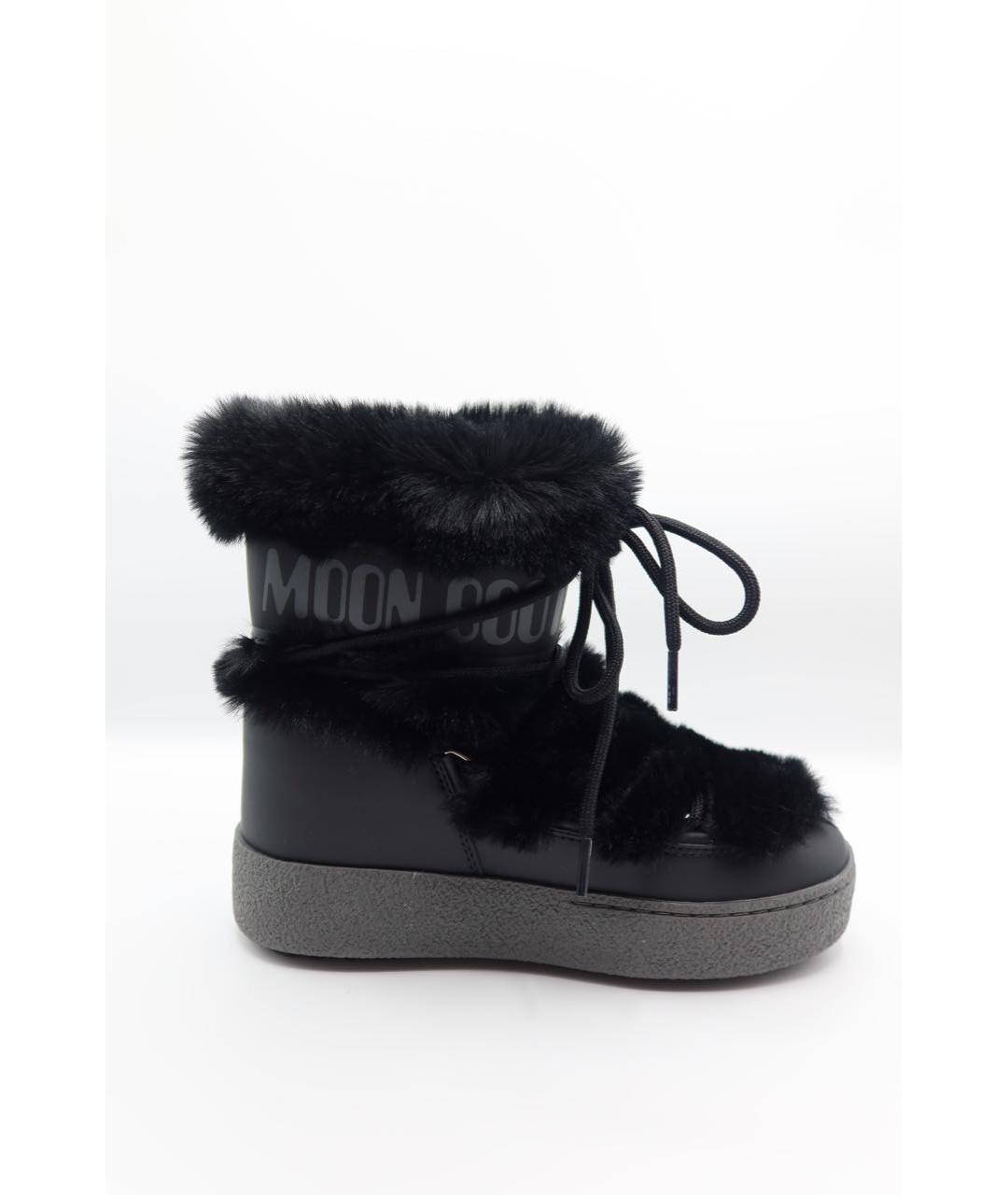 MOON BOOT Черные ботинки, фото 4