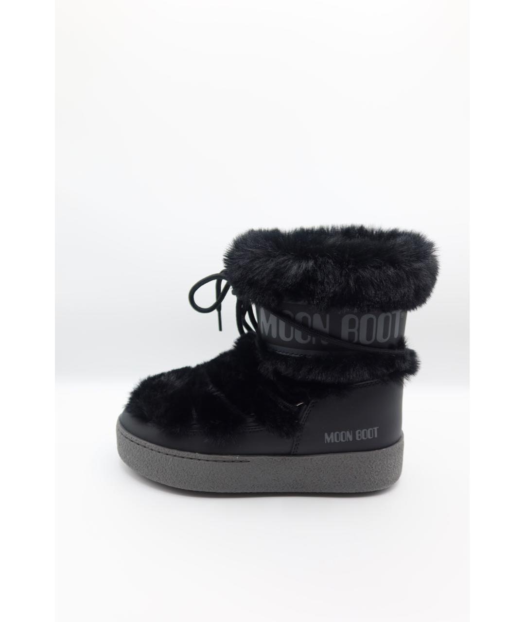 MOON BOOT Черные ботинки, фото 2