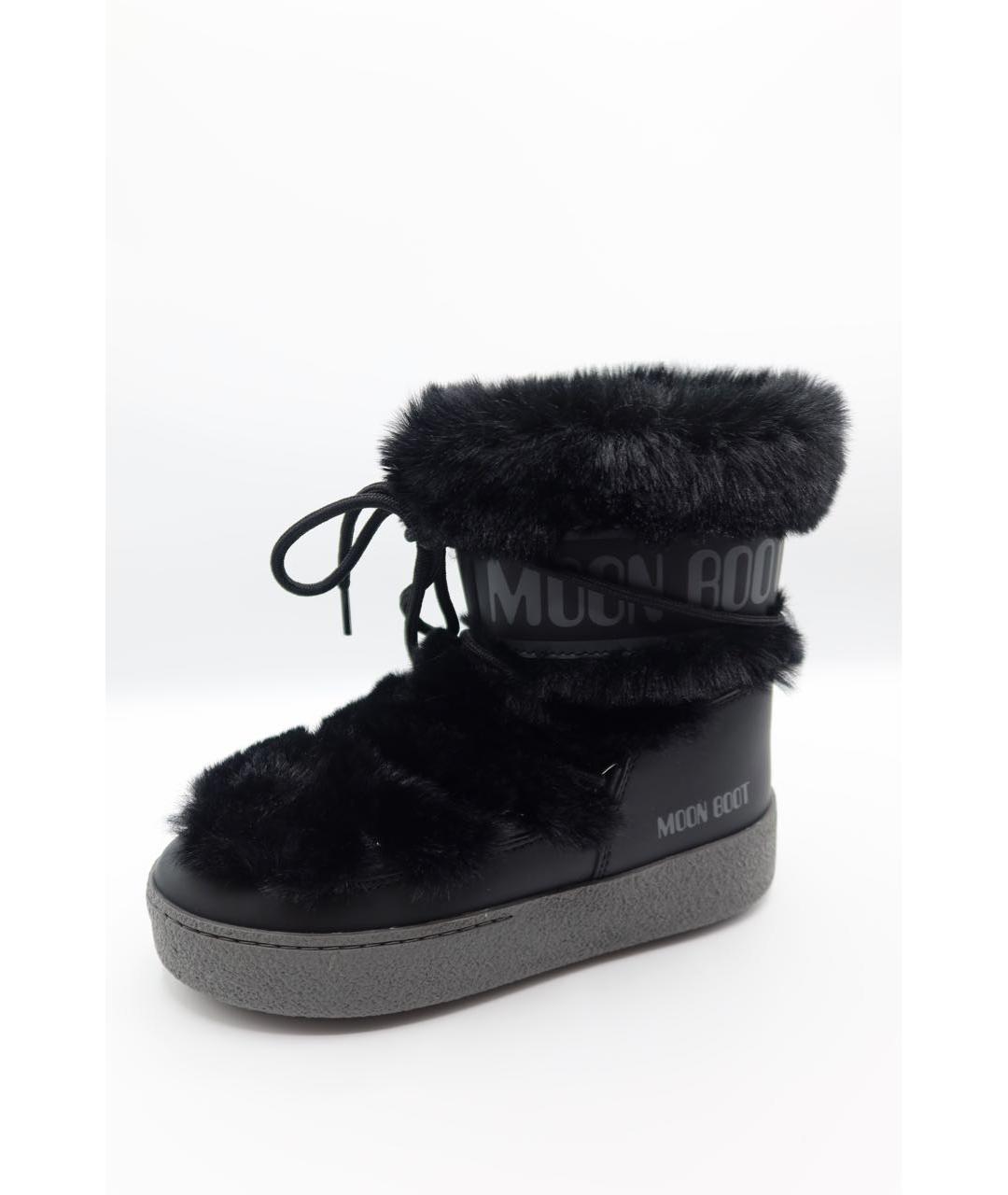 MOON BOOT Черные ботинки, фото 3