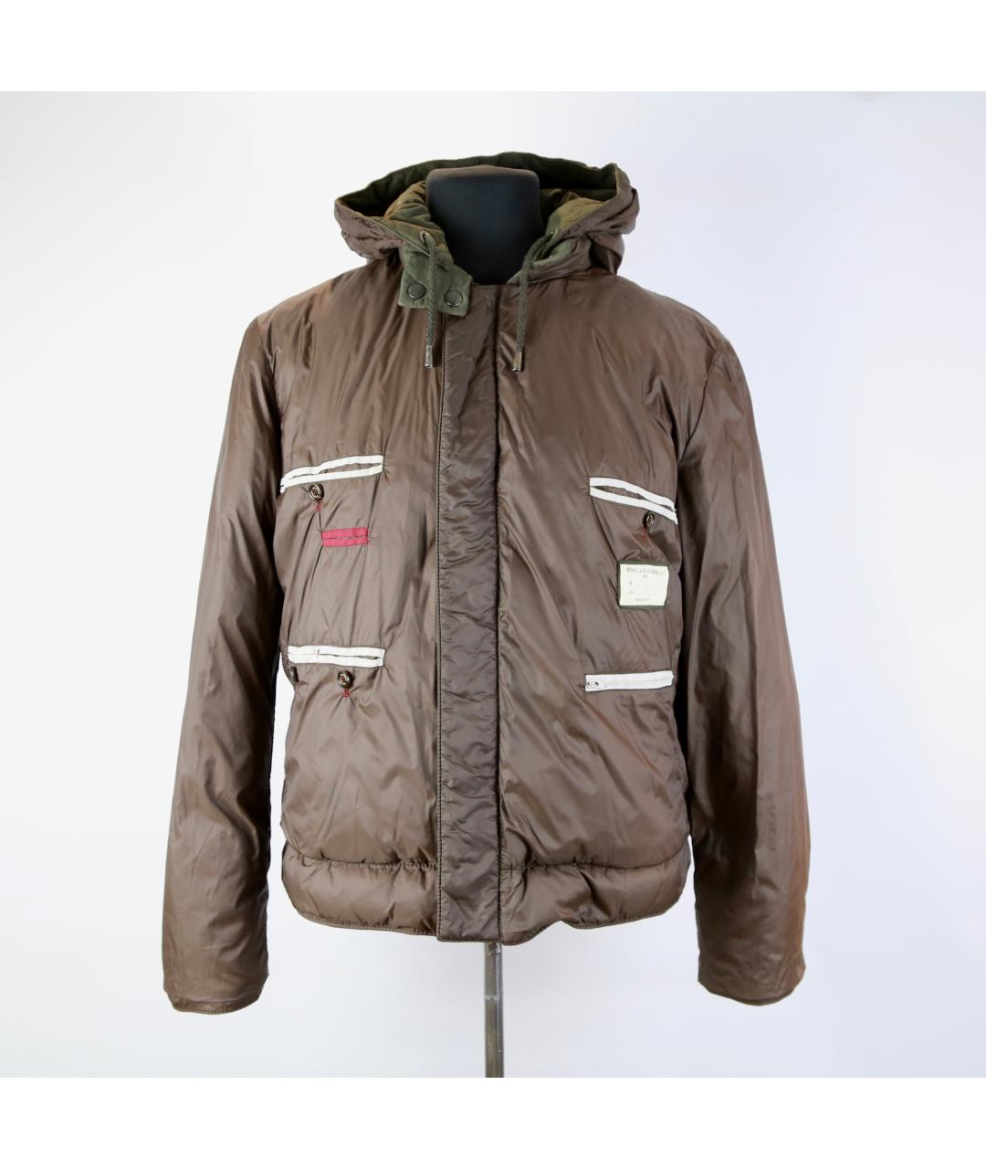 BRUNELLO CUCINELLI Зеленая замшевая куртка, фото 7