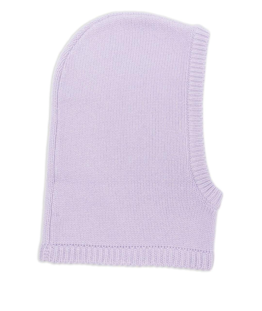 LISA YANG Фиолетовая кашемировая шапка, фото 2
